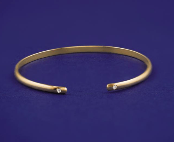 Automic Gold Bangle