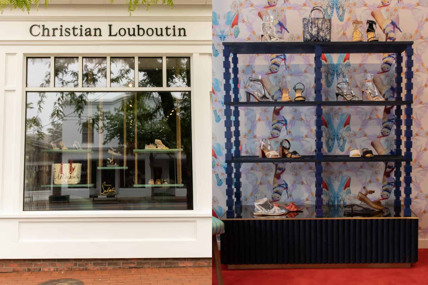 Christian Louboutin Boutiques, Content