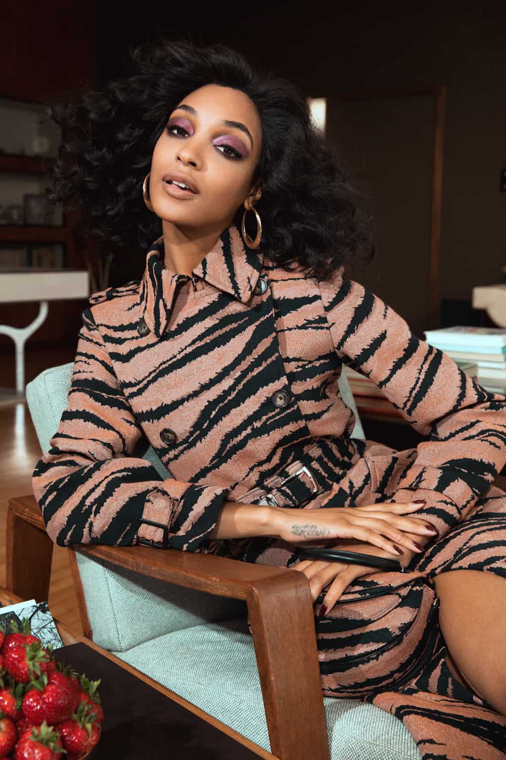 Brandon maxwell top leopard dress