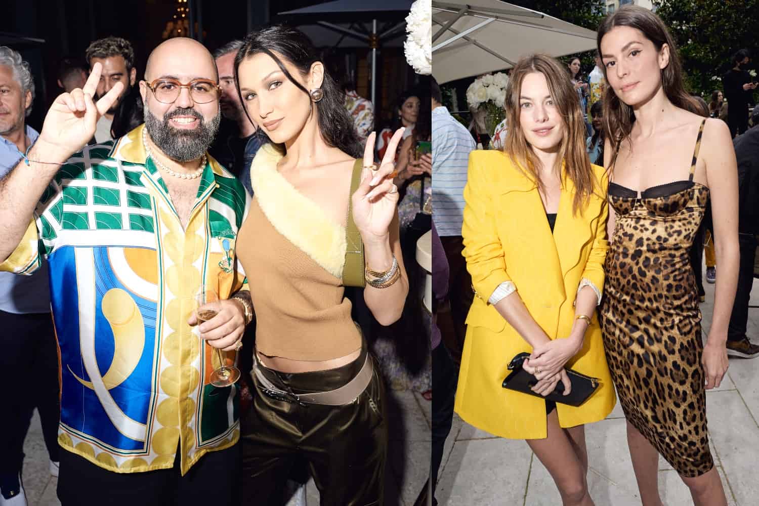 Bella Hadid Joins Gigi in NYC After Paris Fashion Week