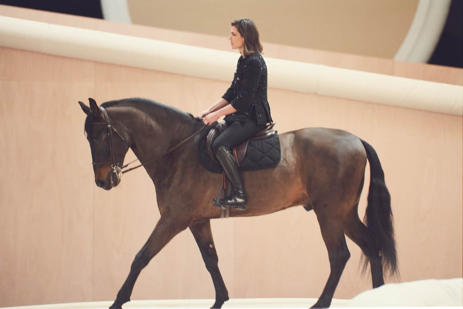 Chanel Spring 2022 Couture Show Featured A Real Horse