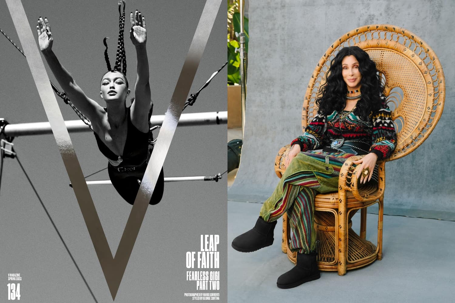 Daily News: Armani Cancels January Shows, Gigi Hadid Soars For V Magazine,  Cher Fronts Two (!) Major New Campaigns