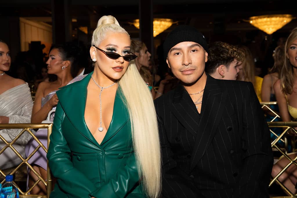 Christina Aguilera, Etienne Ortega, Fashion LA Awards