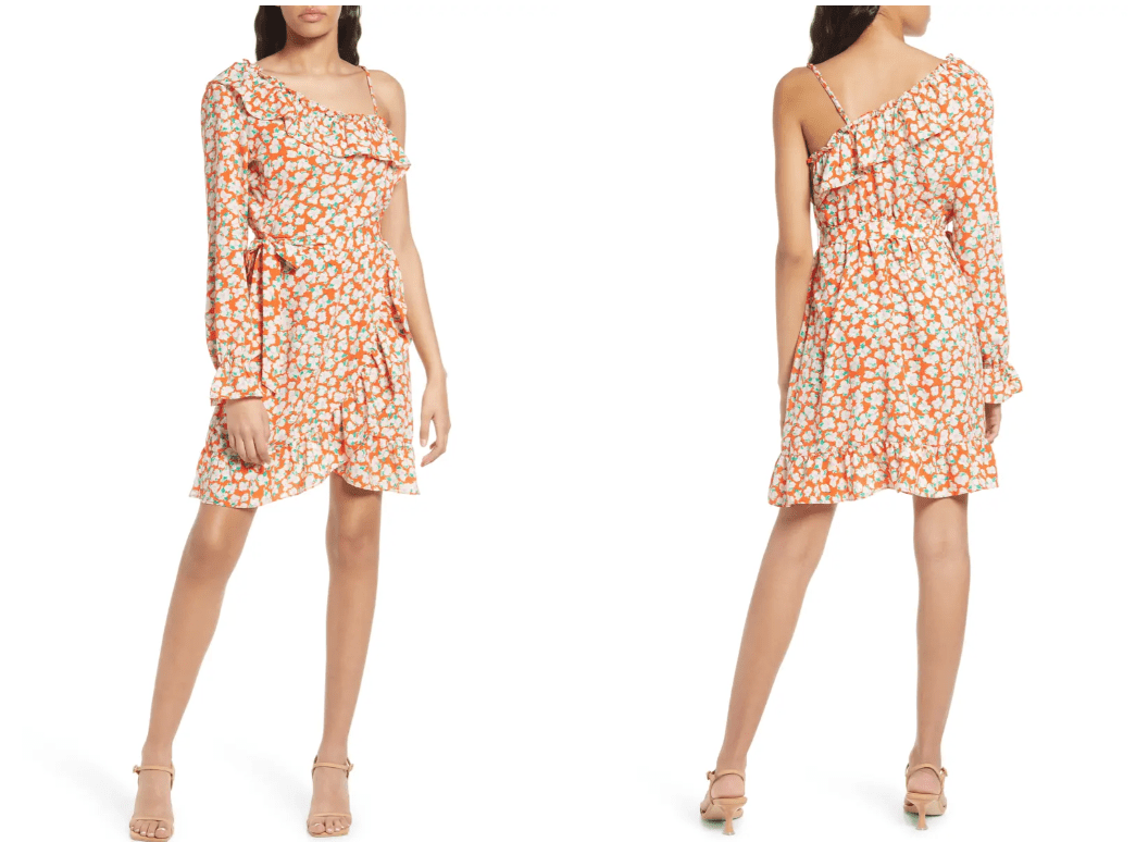 Editor's Pick: Vero Moda One-shoulder Floral Dress - Daily Front Row