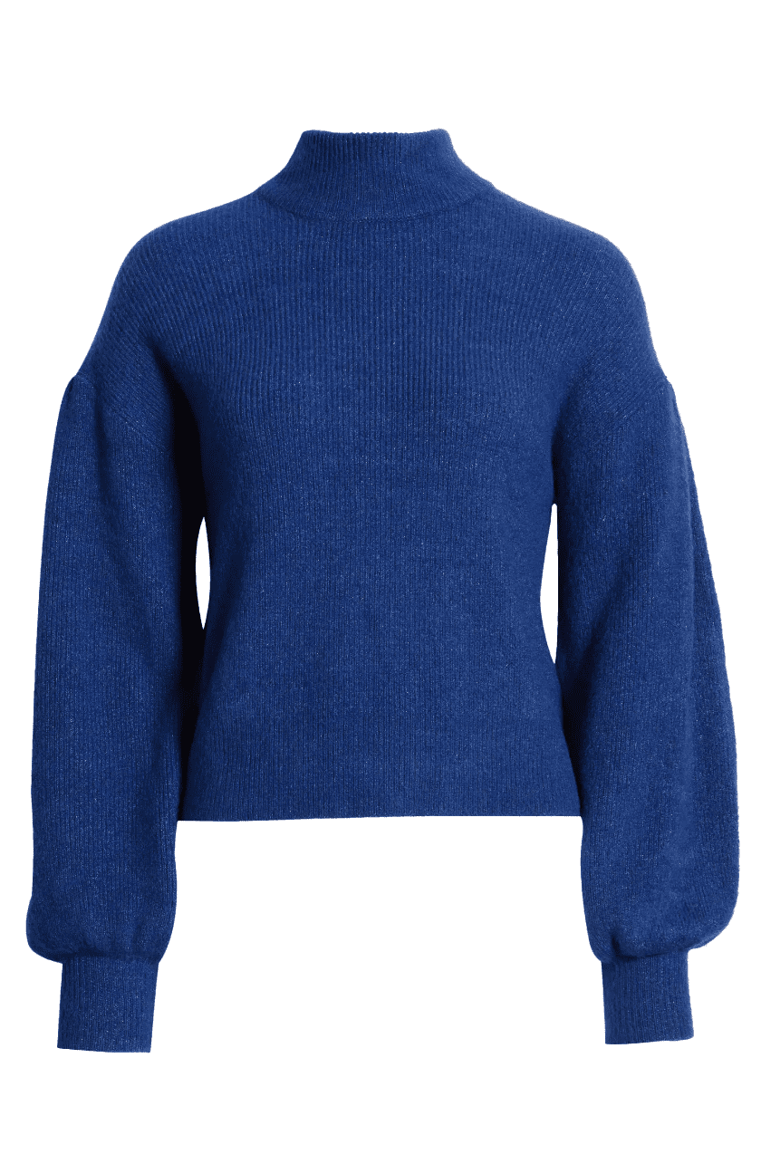 Editor's Pick: Vero Moda Rubellefile Mock Neck Sweater - Daily Front Row