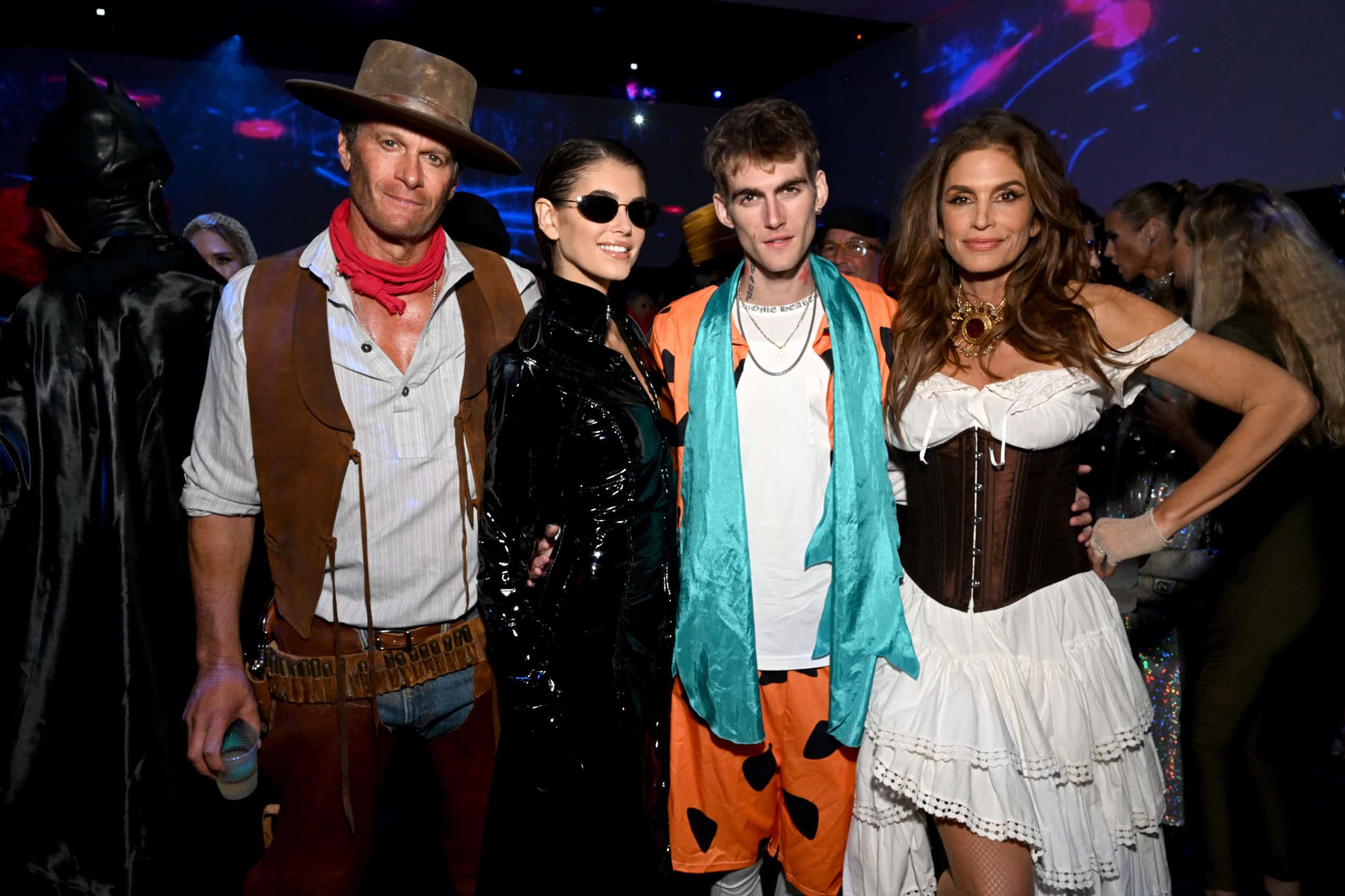 Cindy! Kaia! Paris! Megan & MGK! Who *Wasn’t* At The Casamigos Halloween Party In Beverly Hills?