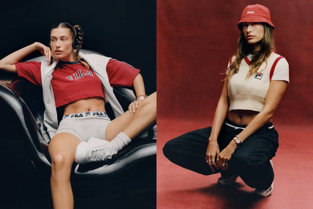 Daily News: Hailey Bieber Stars In FILA Campaign, Interview Taps Nicki  Minaj For Fall Cover, Keith McNally's James Corden Debacle, New Lifestyle  Brands For Jared Leto & Naomi Watts, And More! -