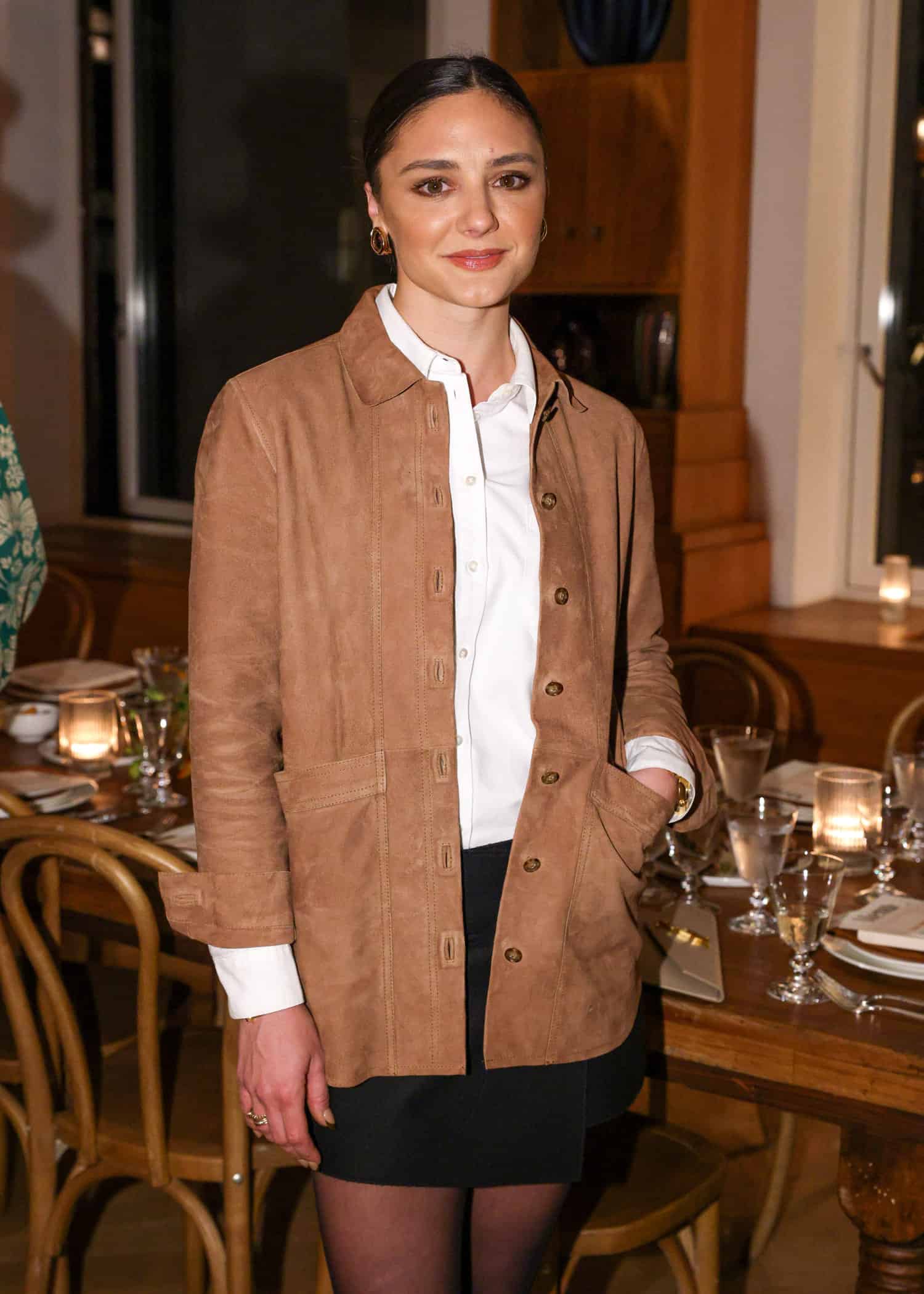 Laura Brown Fêtes Partnership With Sézane Over Dinner