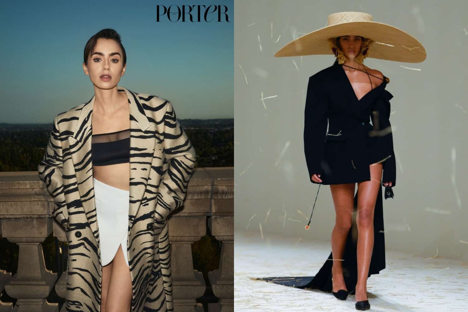 Lily Collins Covers PORTER, Jacquemus Ends The Year On A High