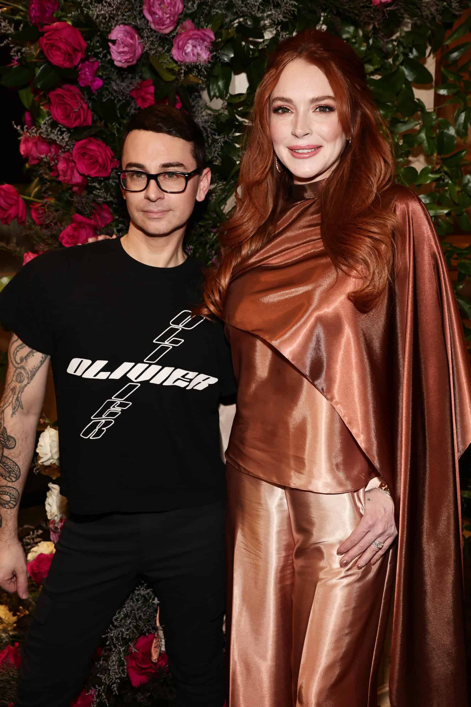 Lindsay Lohan Christian Siriano 