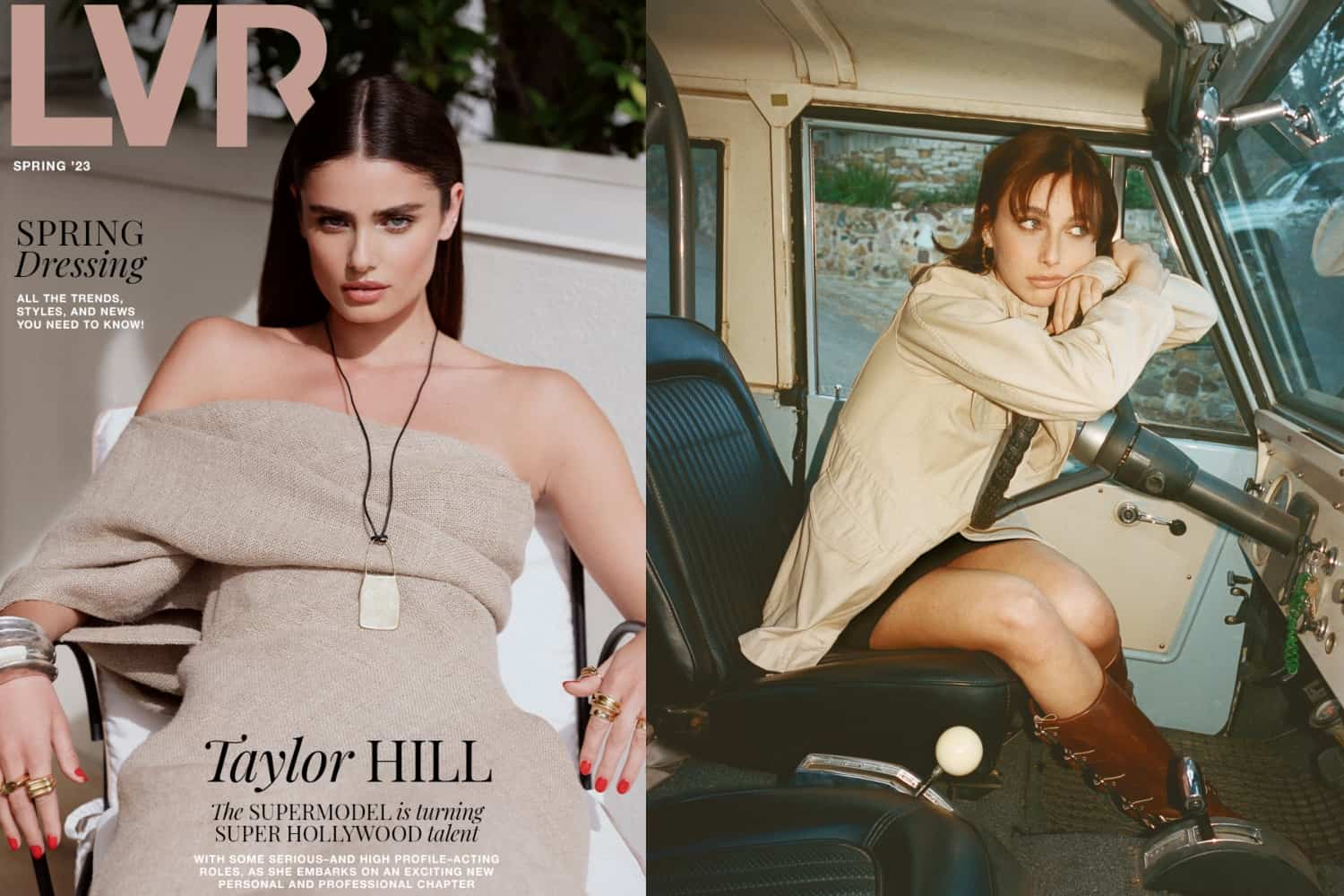Taylor Hill Is LVR Magazine's Stunning Spring Issue Cover Girl, Emma  Chamberlain's New Aritzia Campaign, And More!