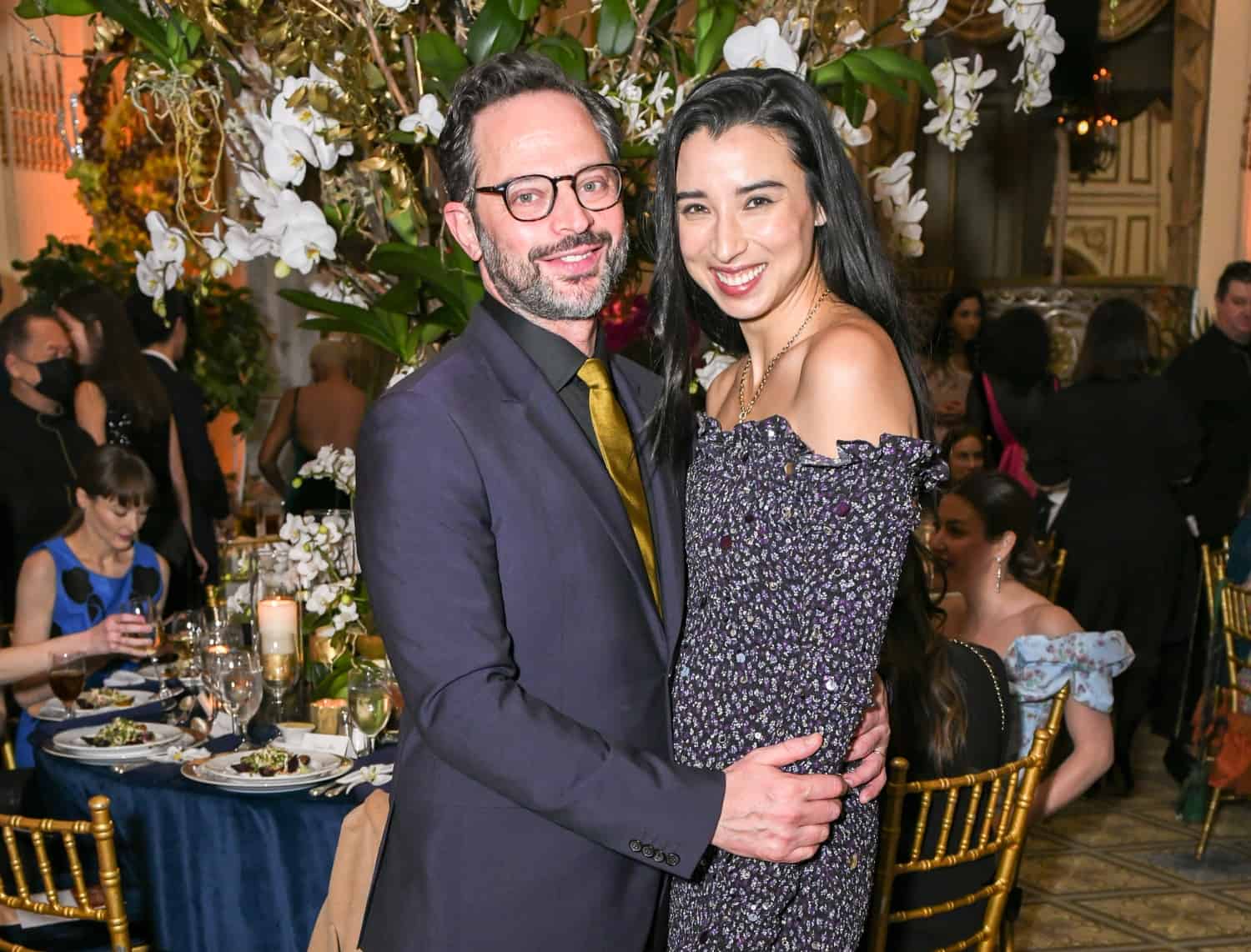 The Style At The NYBG Orchid Dinner Honoring Designer Lily Kwong
