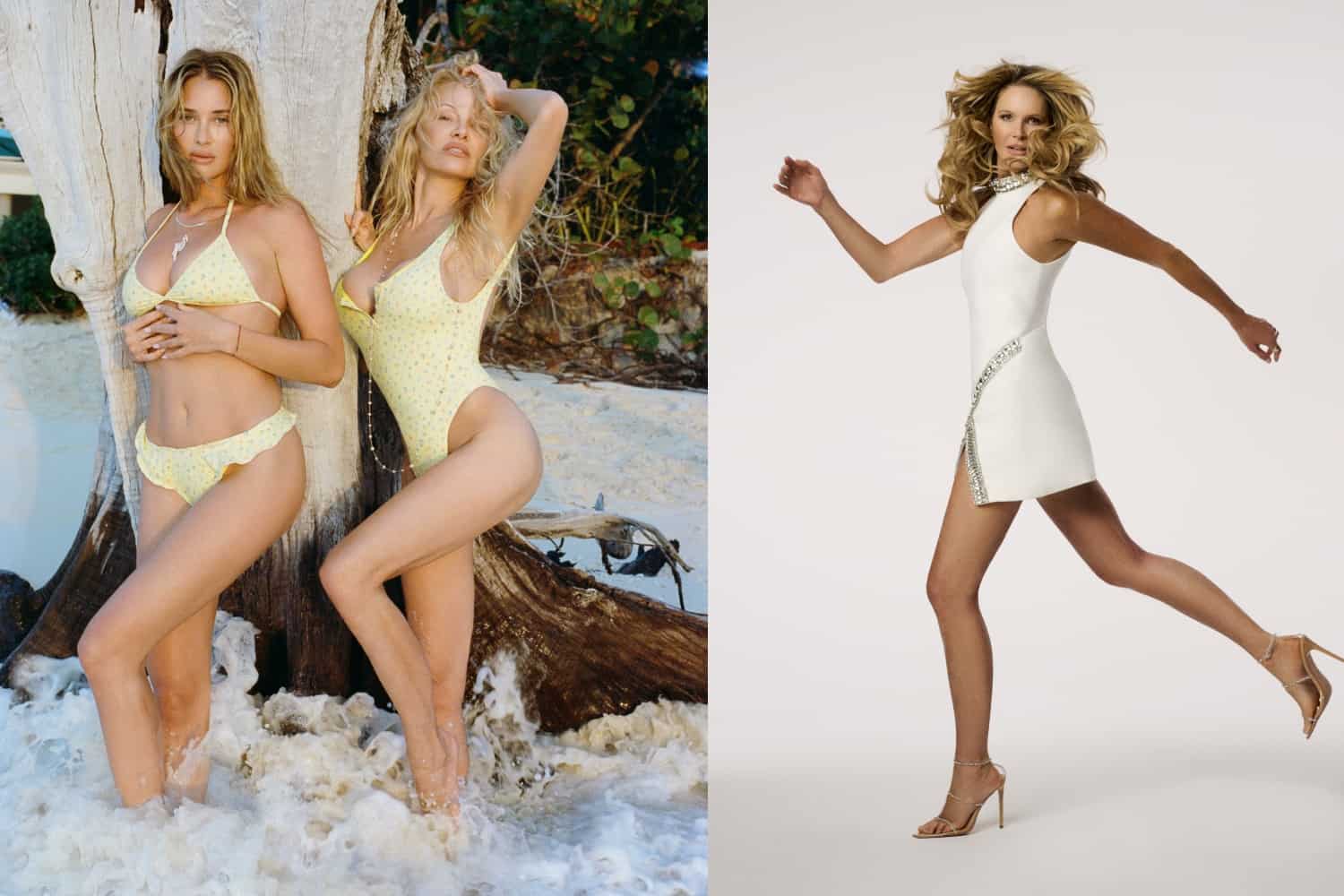 Pamela Anderson x Frankies Bikinis, Elle Macpherson Teams Up With Karen Millen