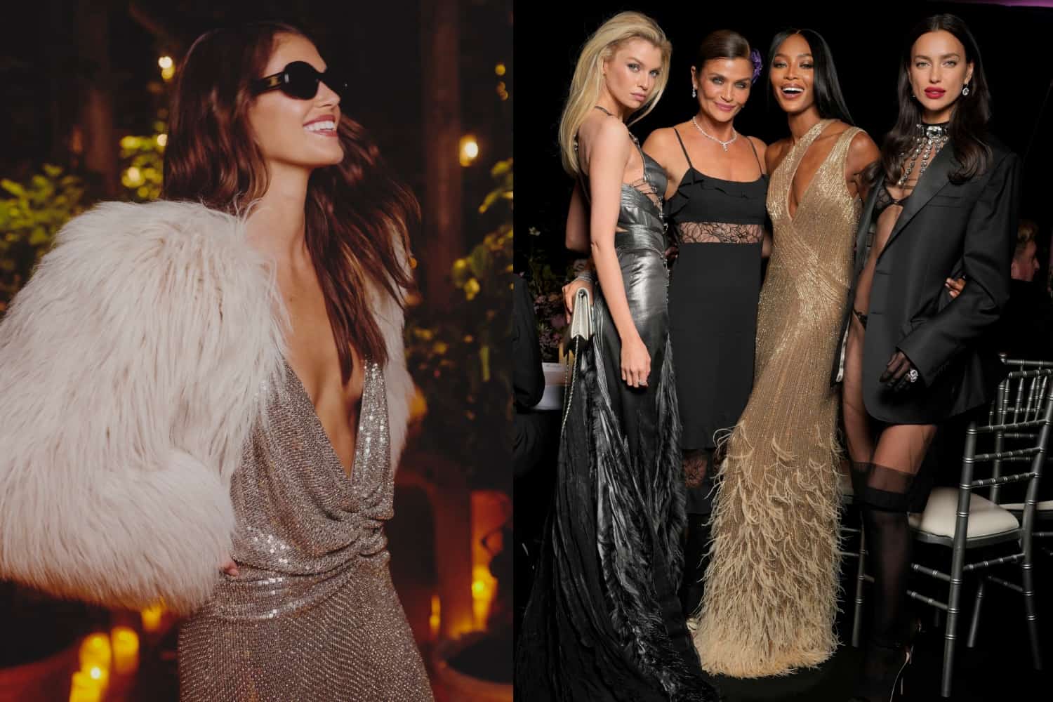 Naomi Campbell’s Birthday Bash, Out To Dinner With Celine