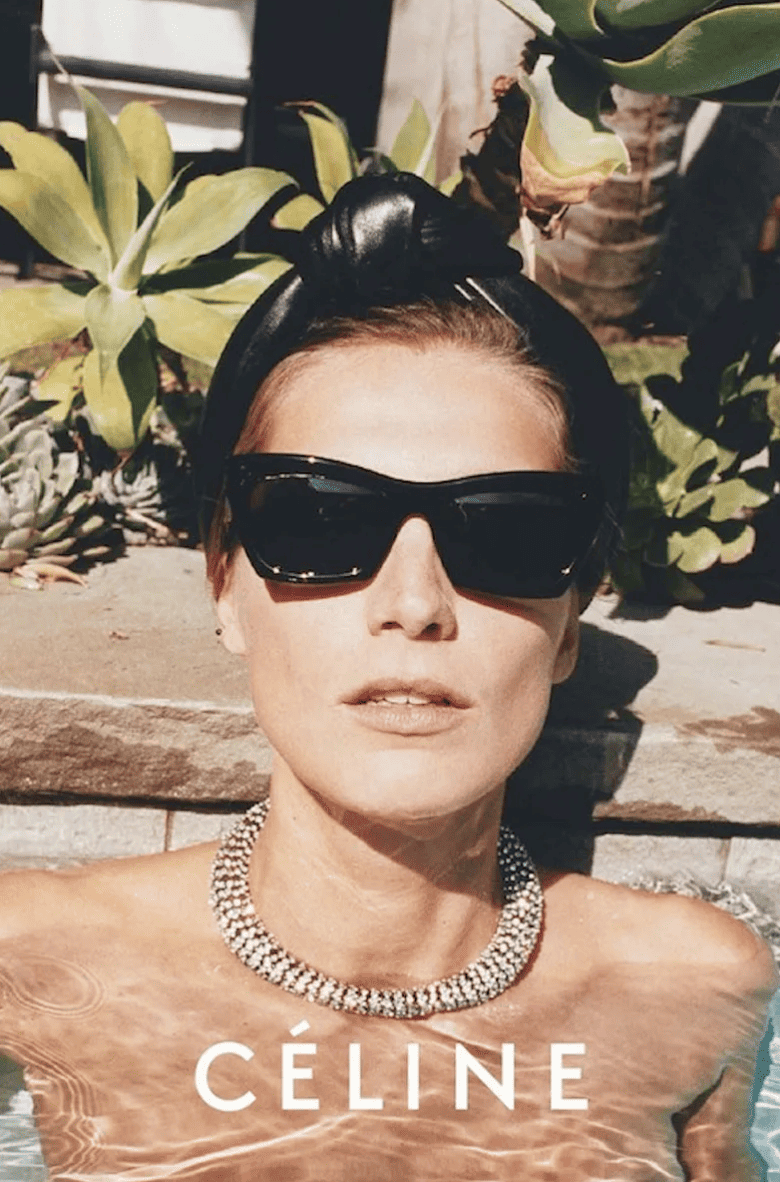 Daria Werbowy is back as the face of Phoebe Philo and Gucci