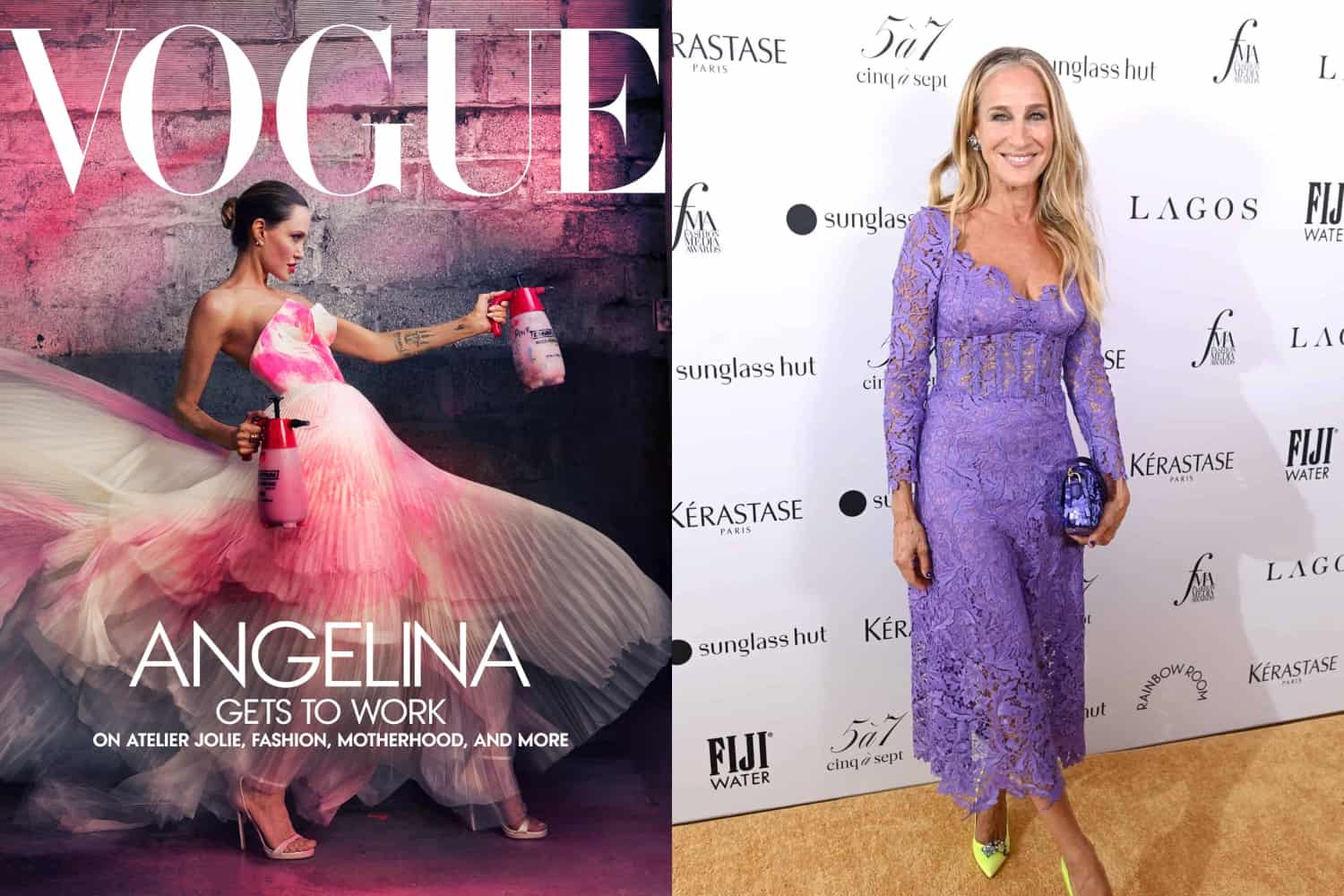 Angelina Jolie's Vogue Cover, SJP To Host The CFDA Fashion Awards, An Honor  For Mr. Valentino, Dior's Big Bash, And More! - Daily Front Row
