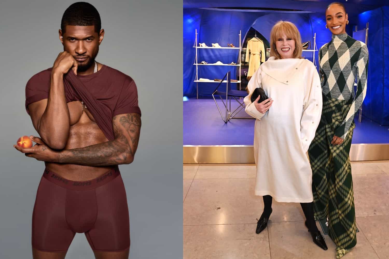 Usher Fronts Skims' Campaign, A Night Out With Burberry, And More!