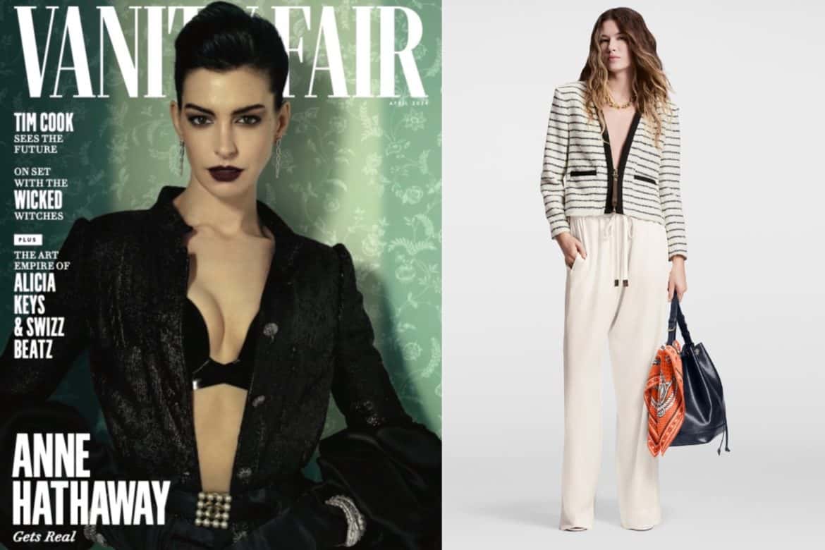 Anne Hathaway, Vanity Fair, Louis Vuitton, Nautical Collection