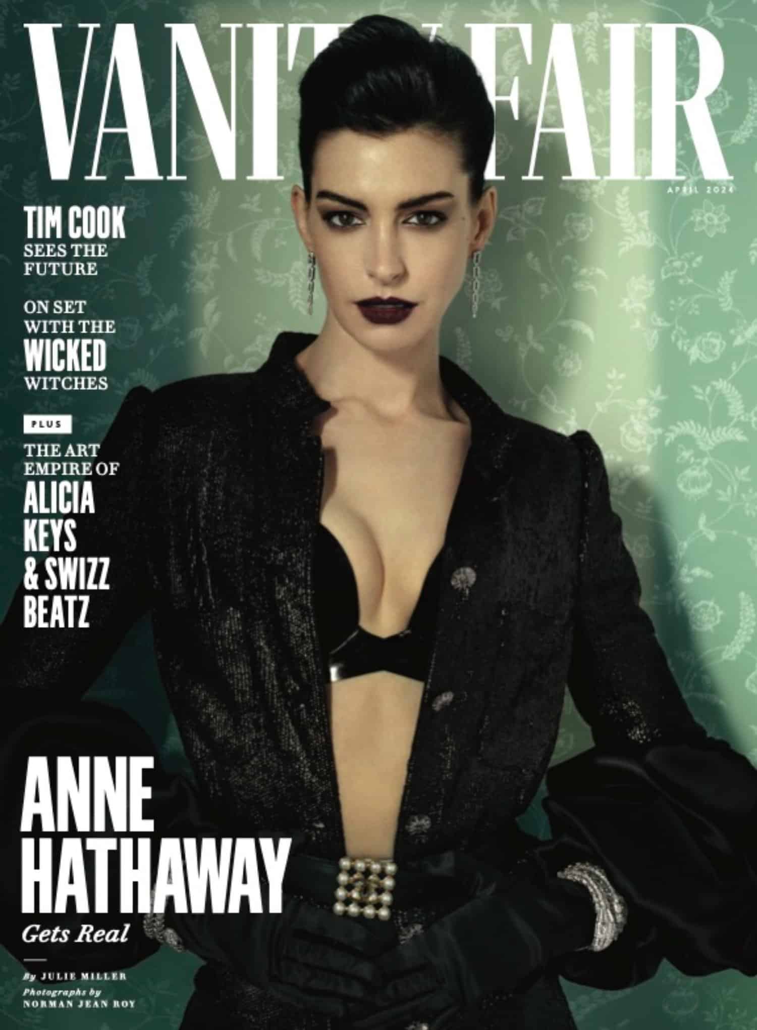 Anne Hathaway, Vanity Fair, Chanel