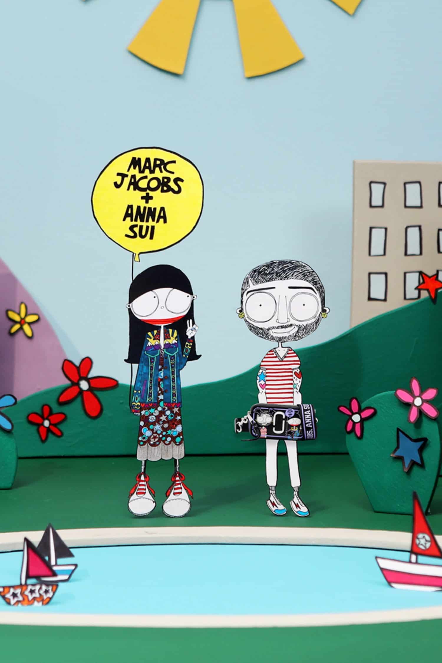 Marc Jacobs, Anna Sui, collaborations, fashion, fashion designer, brand collaborations, Will Broome
