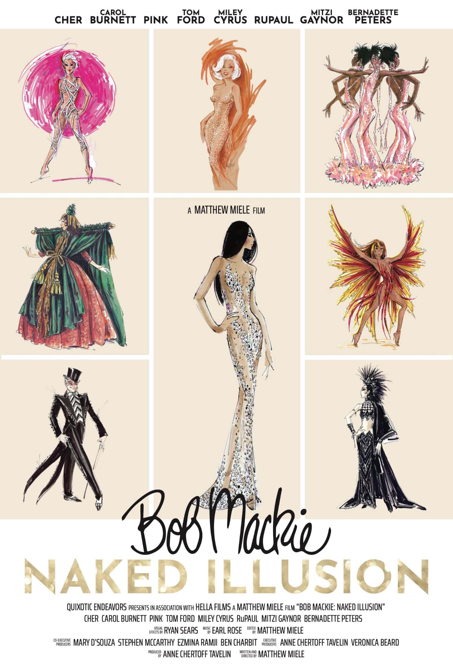 Bob Mackie, fashion, films, documentary