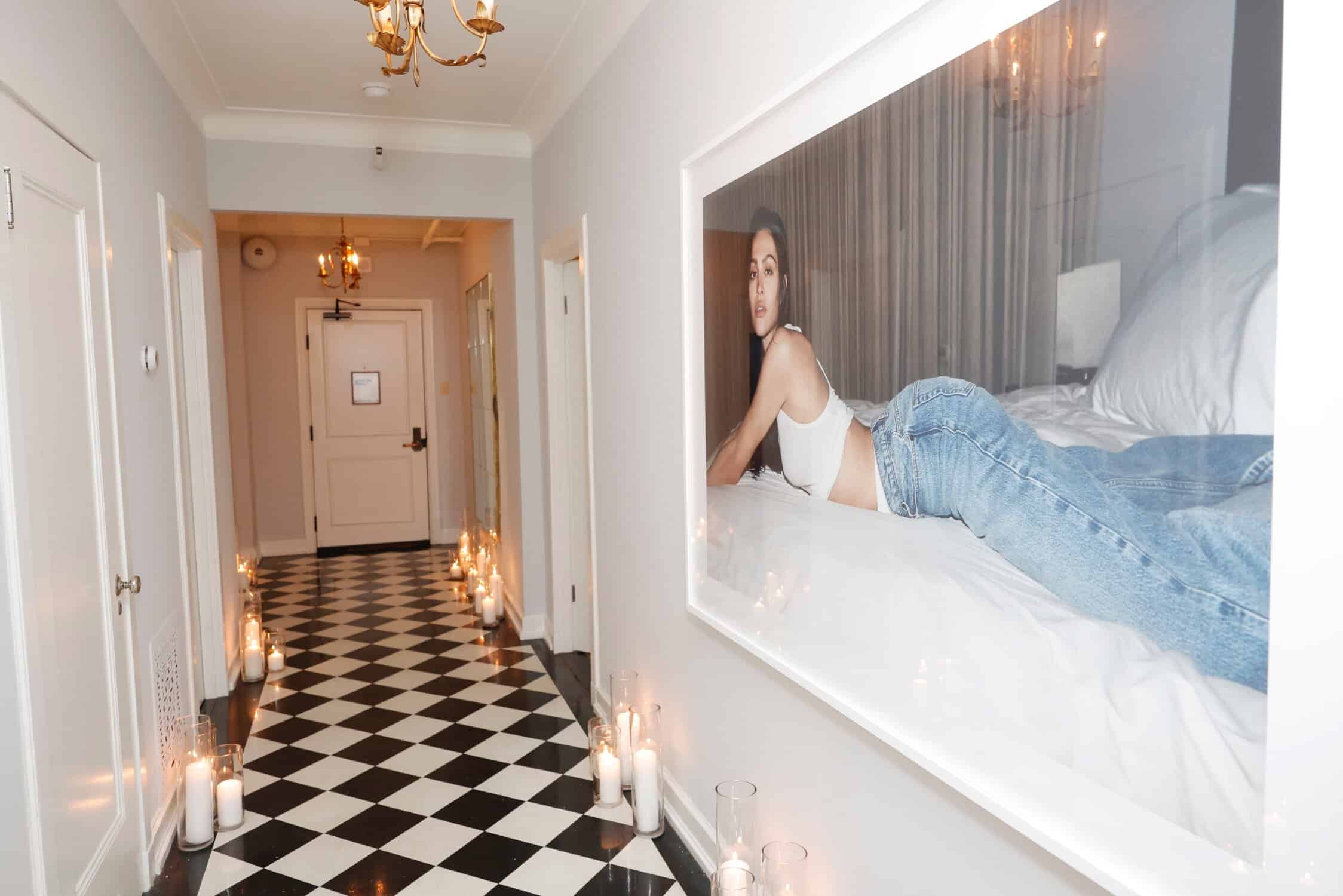 Amelia Gray, Frame, campaigns, parties, Chateau Marmont