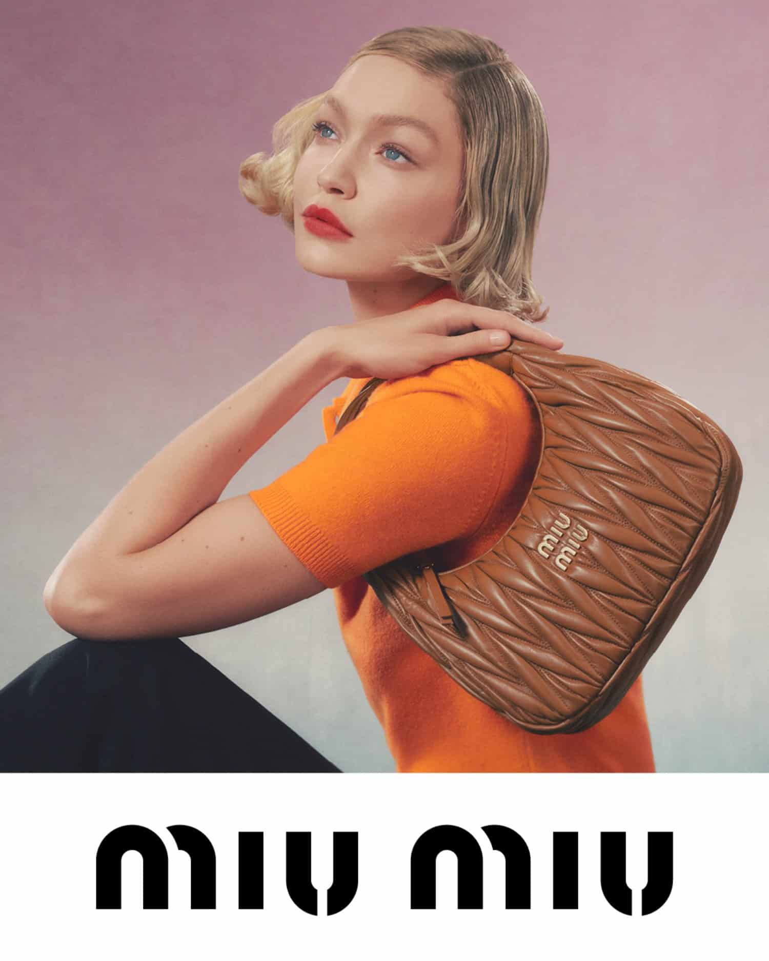 Gigi Hadid, Miu Miu, Miuccia Prada, campaigns, Steven Klein