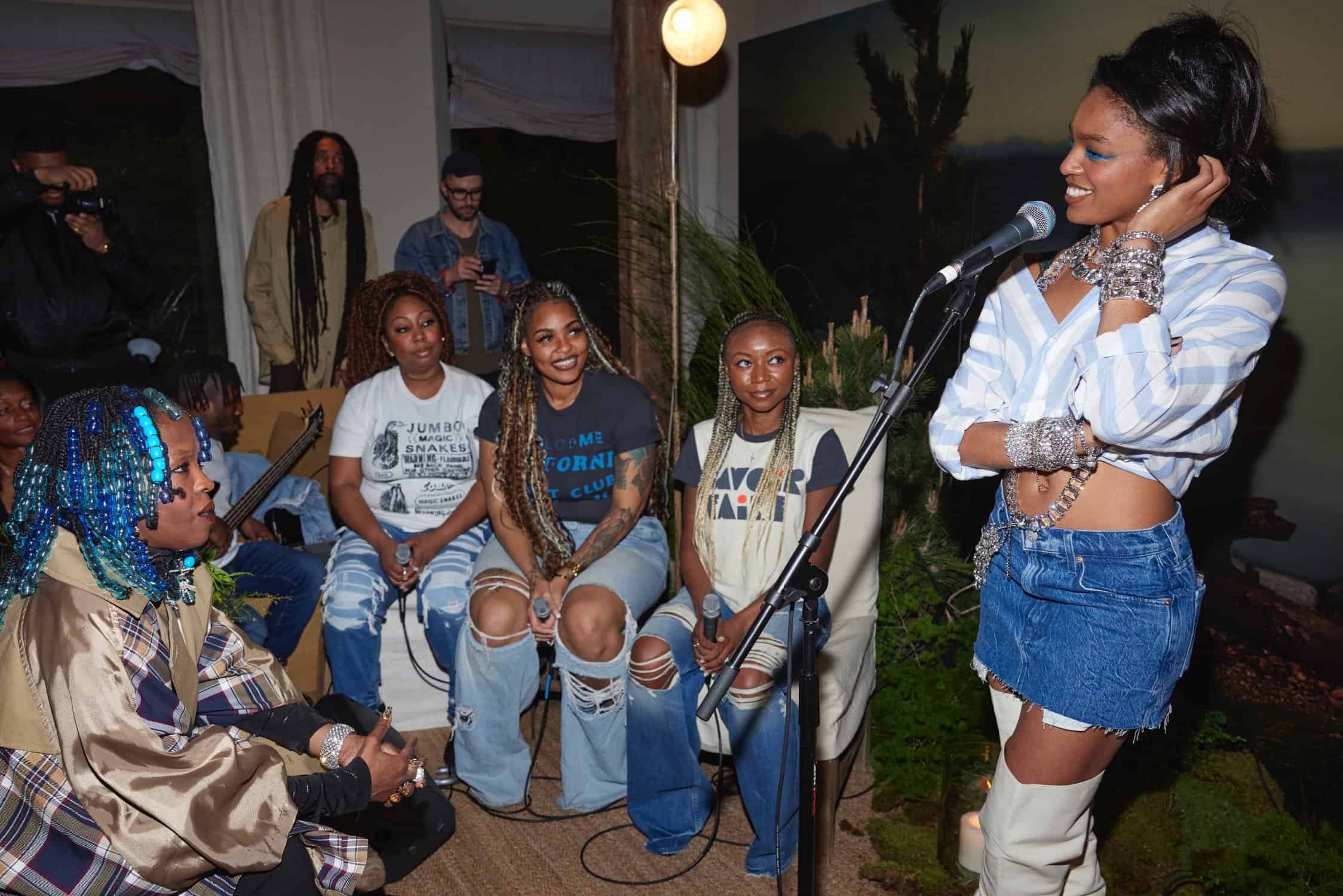 Selah Marley, Mother, denim, Mother Denim, parties