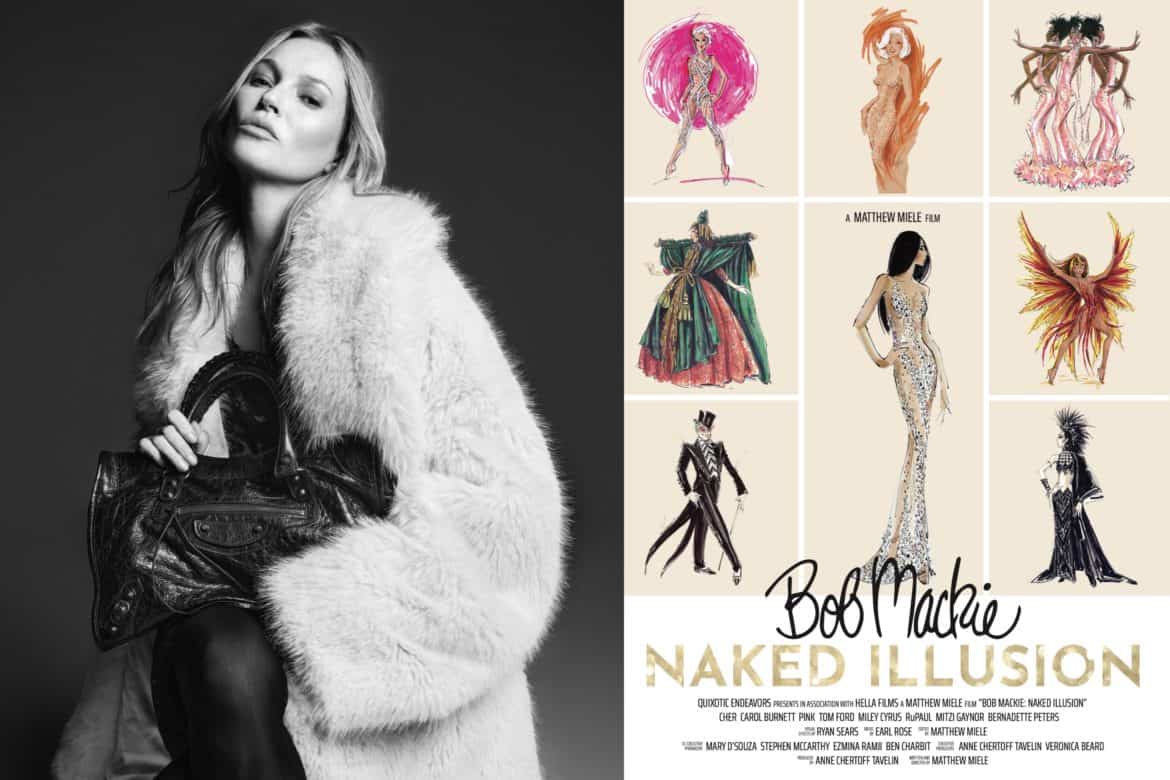 Bob Mackie, fashion, films, documentary, Kate Moss, Balenciaga, bags, campaigns, Mario Sorrenti