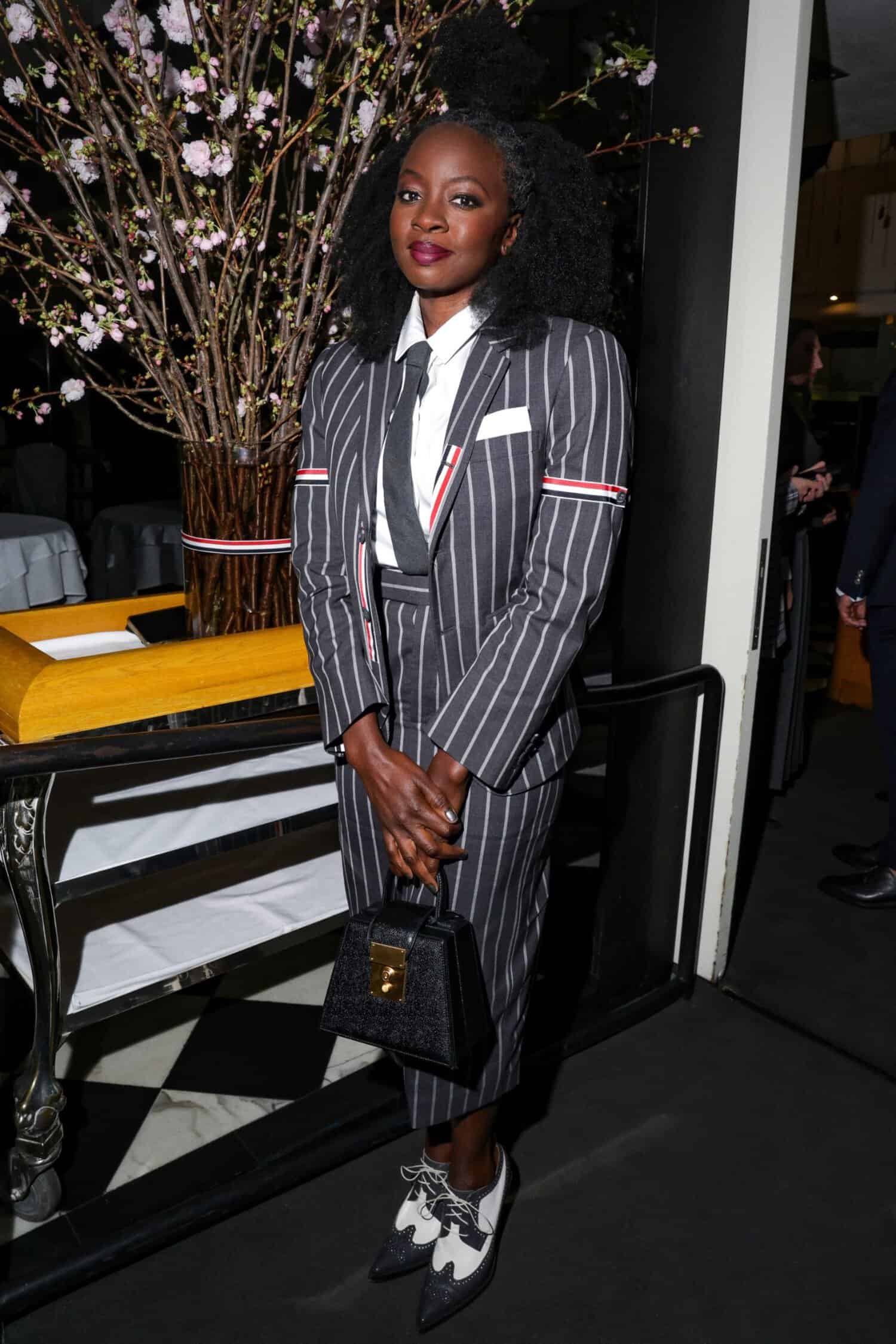 Danai Gurira, Thom Browne, Saks Fifth Avenue, parties