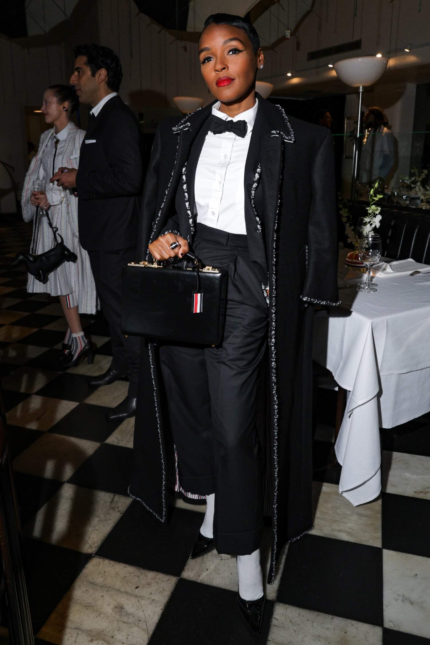 Janelle Monae, Thom Browne, Saks Fifth Avenue, parties