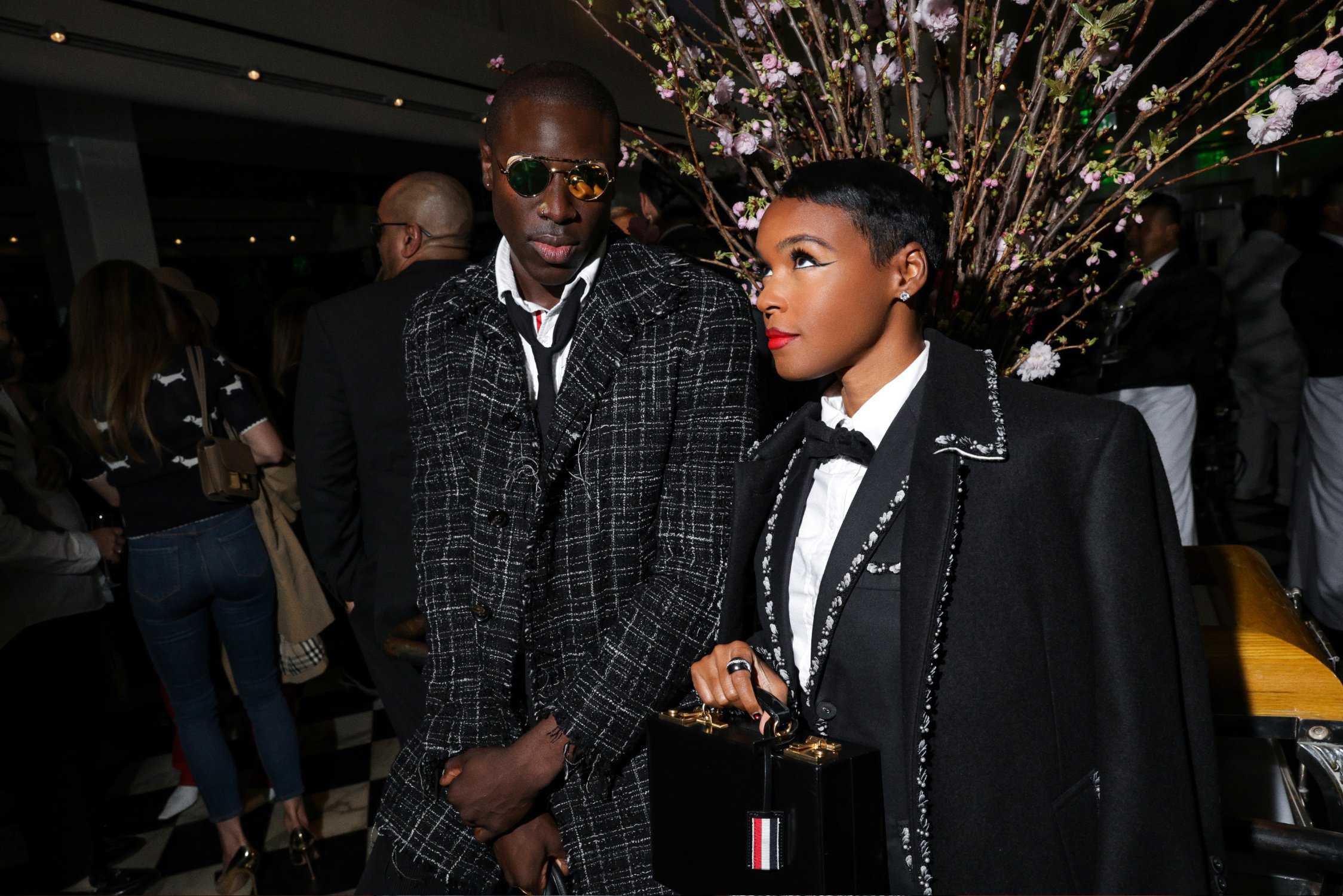 Thom Browne, Saks Fifth Avenue, parties, Janelle Monae, Moses Sumney