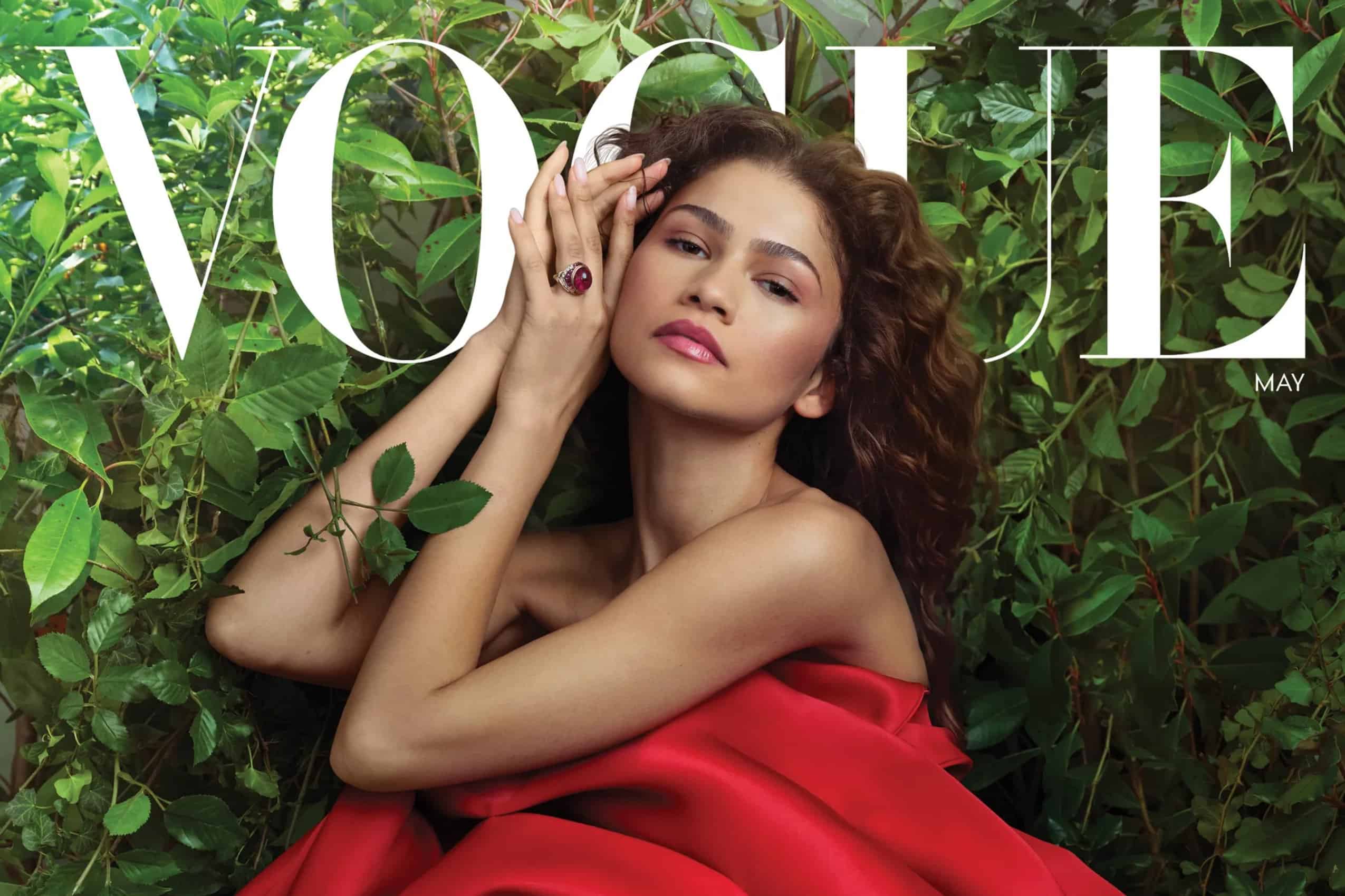 Vogue Taps Zendaya In Full Bloom For May 2024 Cover