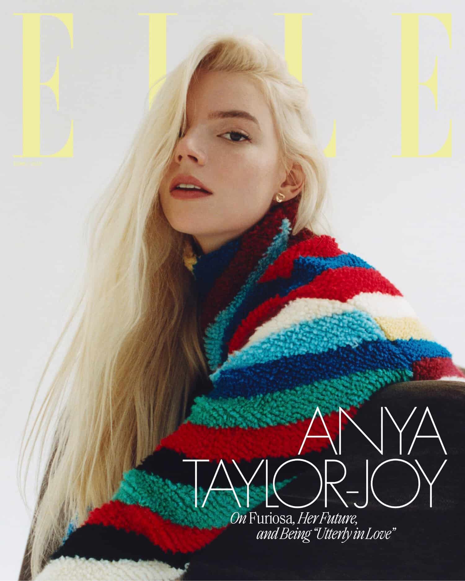 Anya Taylor-Joy, Elle, magazines, covers, June 2024 cover, editorial, fashion