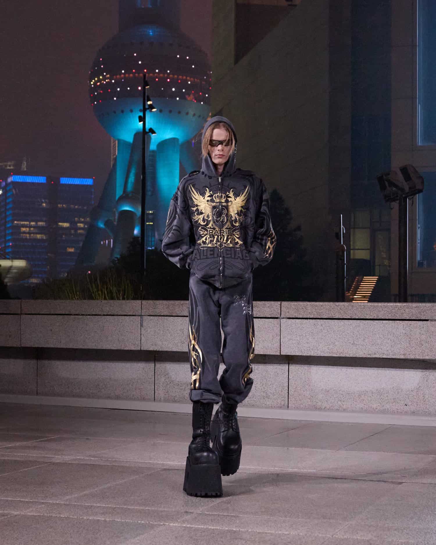 Balenciaga, Demna, fashion, runway, runway show, fashion show, Shanghai