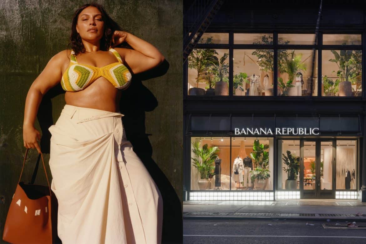 Banana Republic, stores, retail, Soho, shopping, Paloma Elsesser, Marni, Marni Jams, collaborations, fashion, Francesco Russo