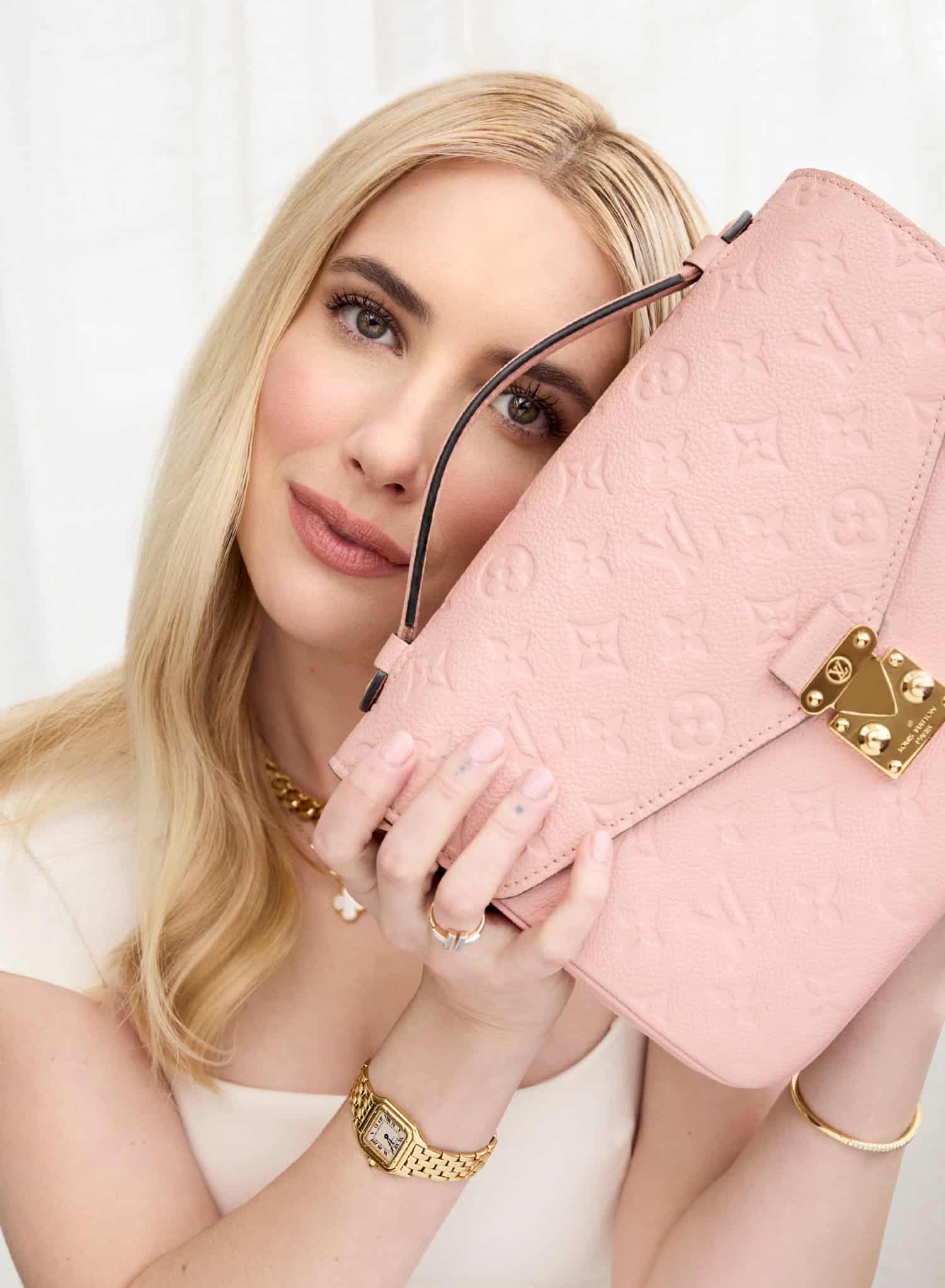 Emma Roberts, Fashionphile, handbags, accessories, sustainability, campaigns
