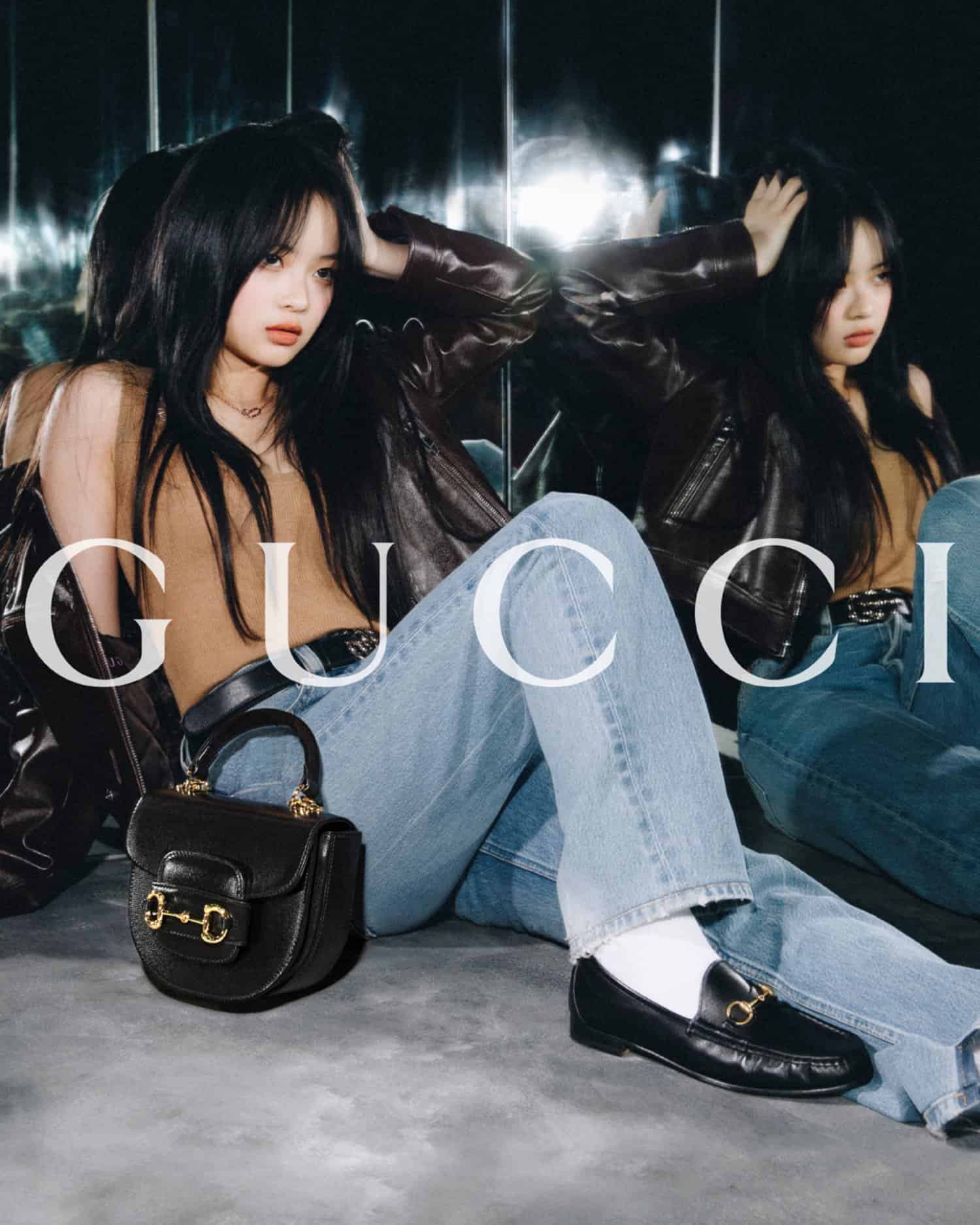 Gucci, Hanni, Sabato De Sarno, campaigns, Horsebit, loafers, handbags