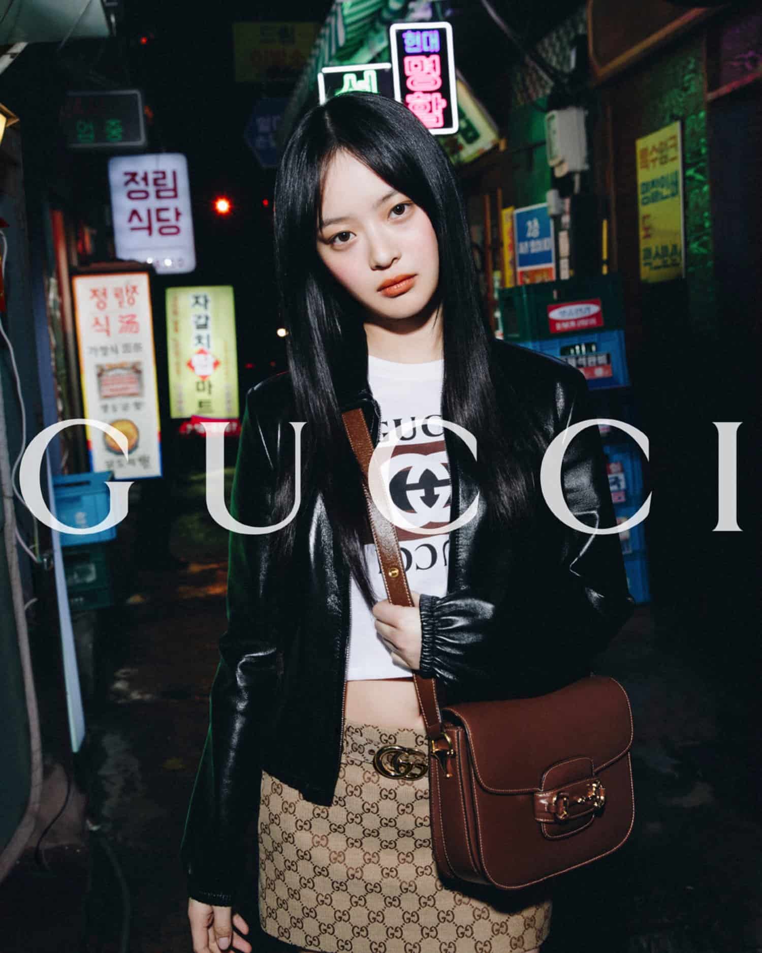 Gucci, Hanni, Sabato De Sarno, campaigns, Horsebit, loafers, handbags
