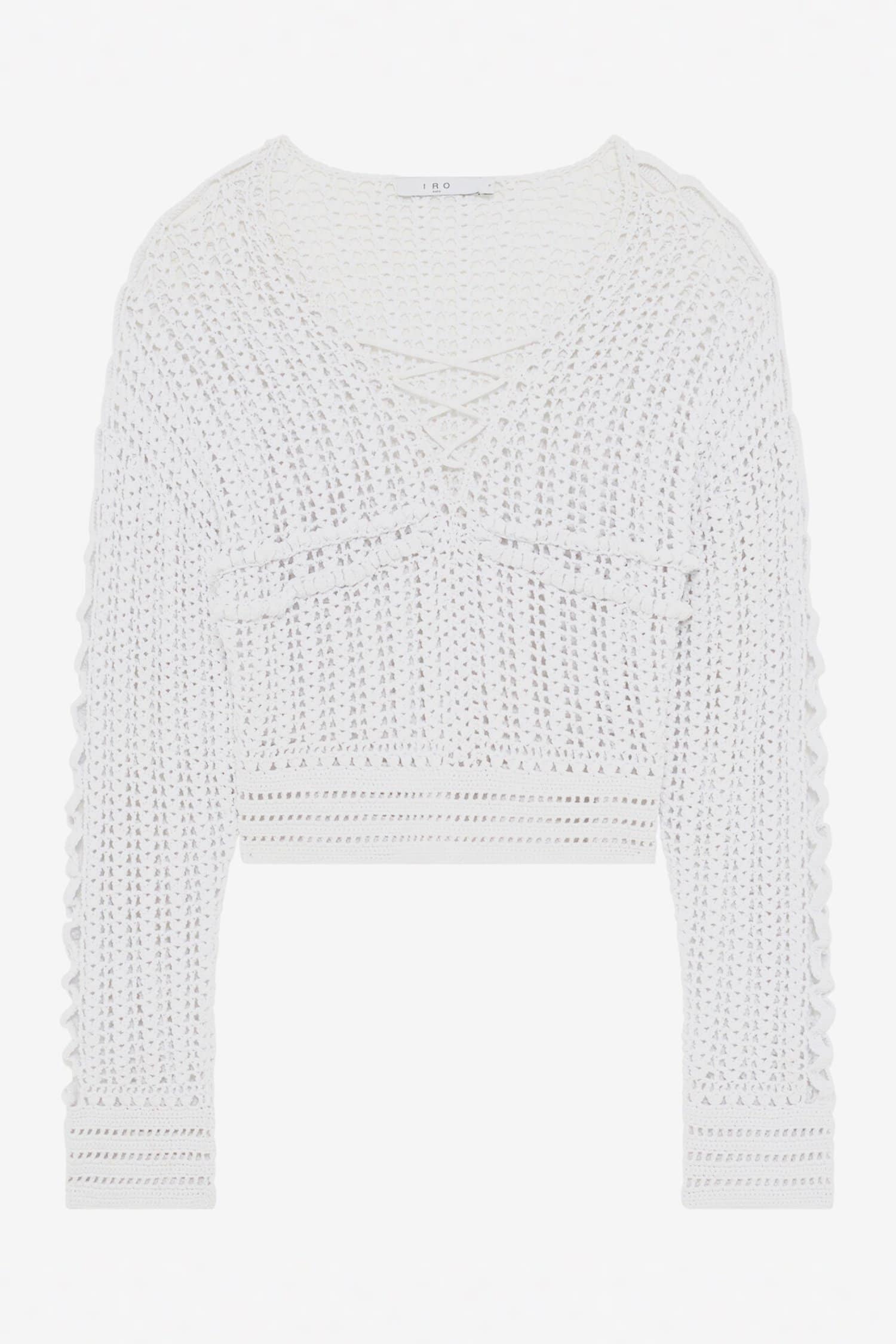 Iro, Iro Paris, sweater, summer sweater, knitwear, fashion, summer fashion, summer outfits, chic outfits, shopping, summer shopping
