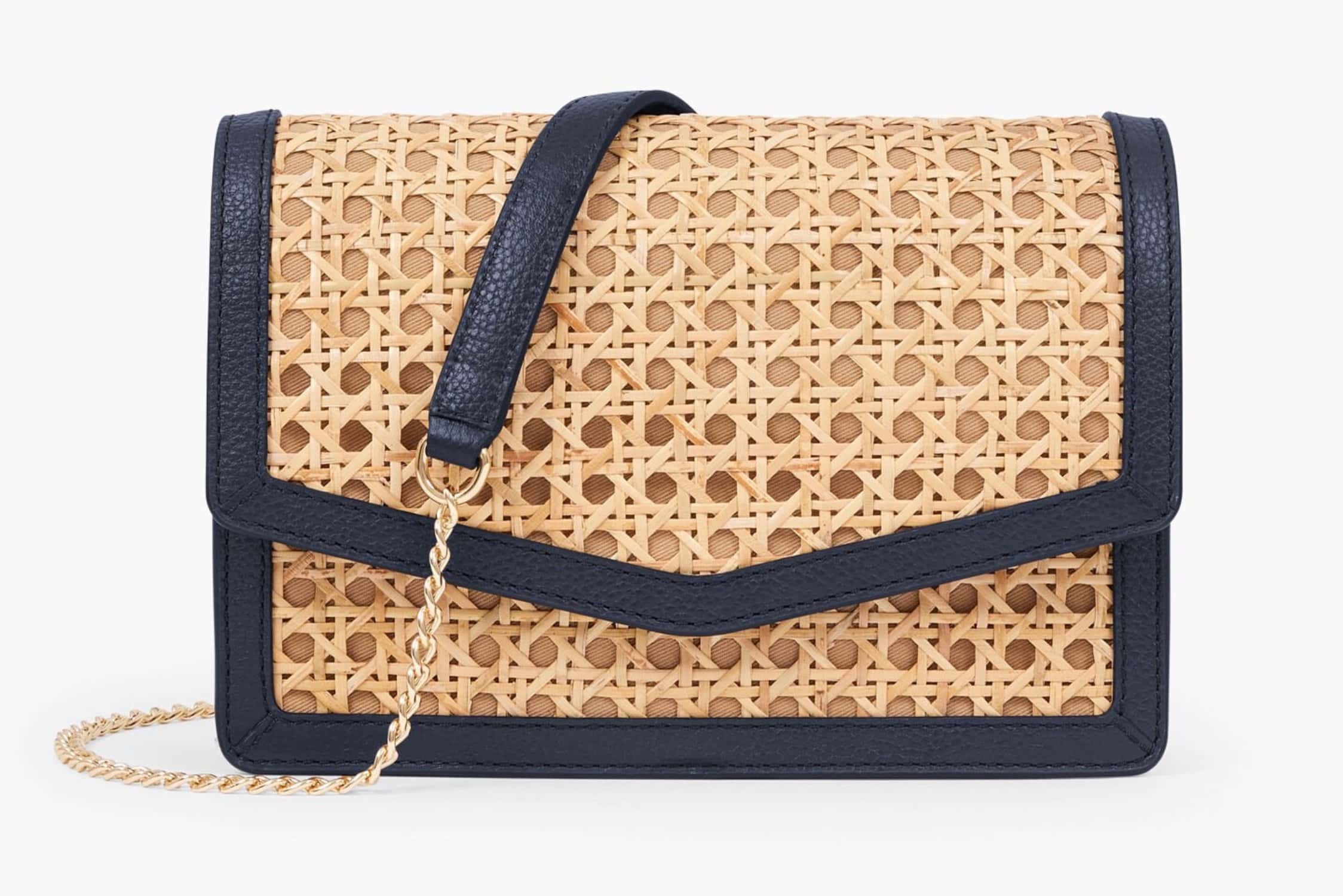 Talbots, Mother's Day, gifts, gift guide, clutch, rattan clutch