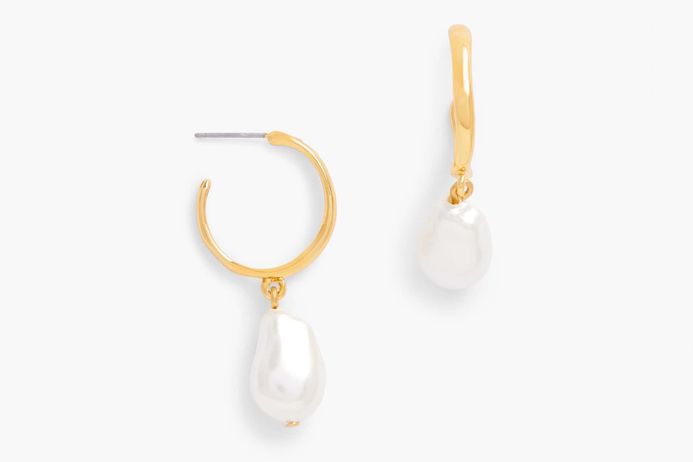 Talbots, Mother's Day, gifts, gift guide, earrings, pearl earrings, hoop earrings, hoops 