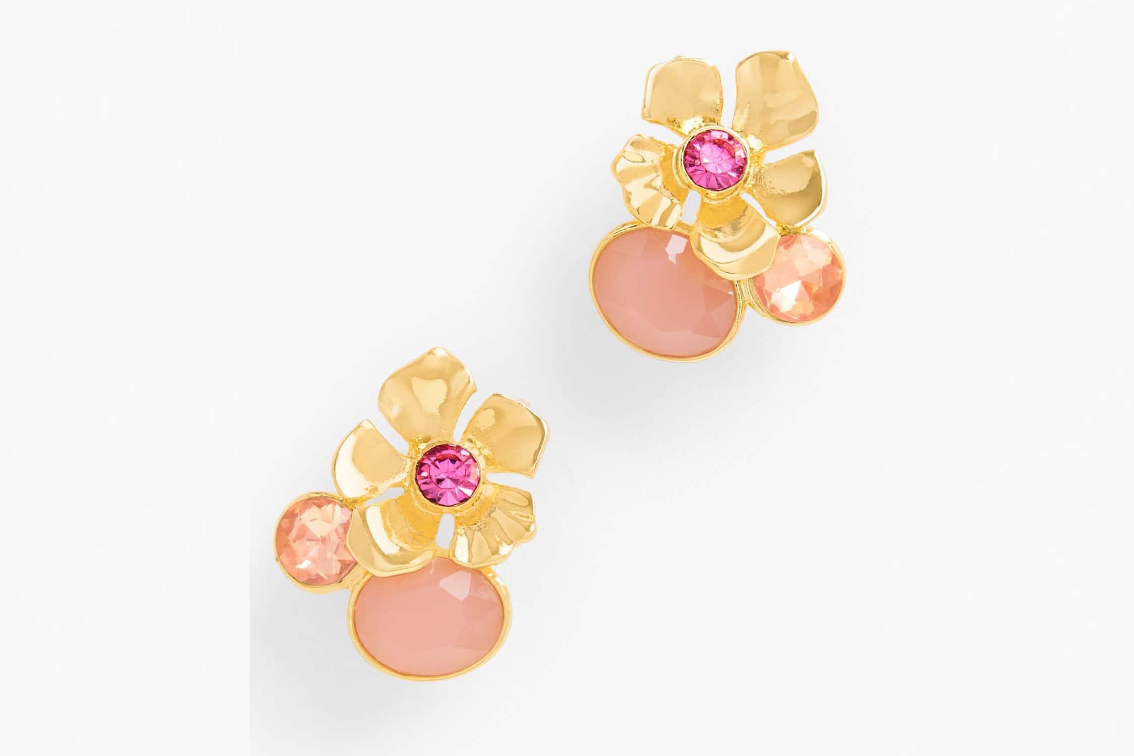 Talbots, Mother's Day, gifts, gift guide, earrings, stud earrings, studs, floral earrings