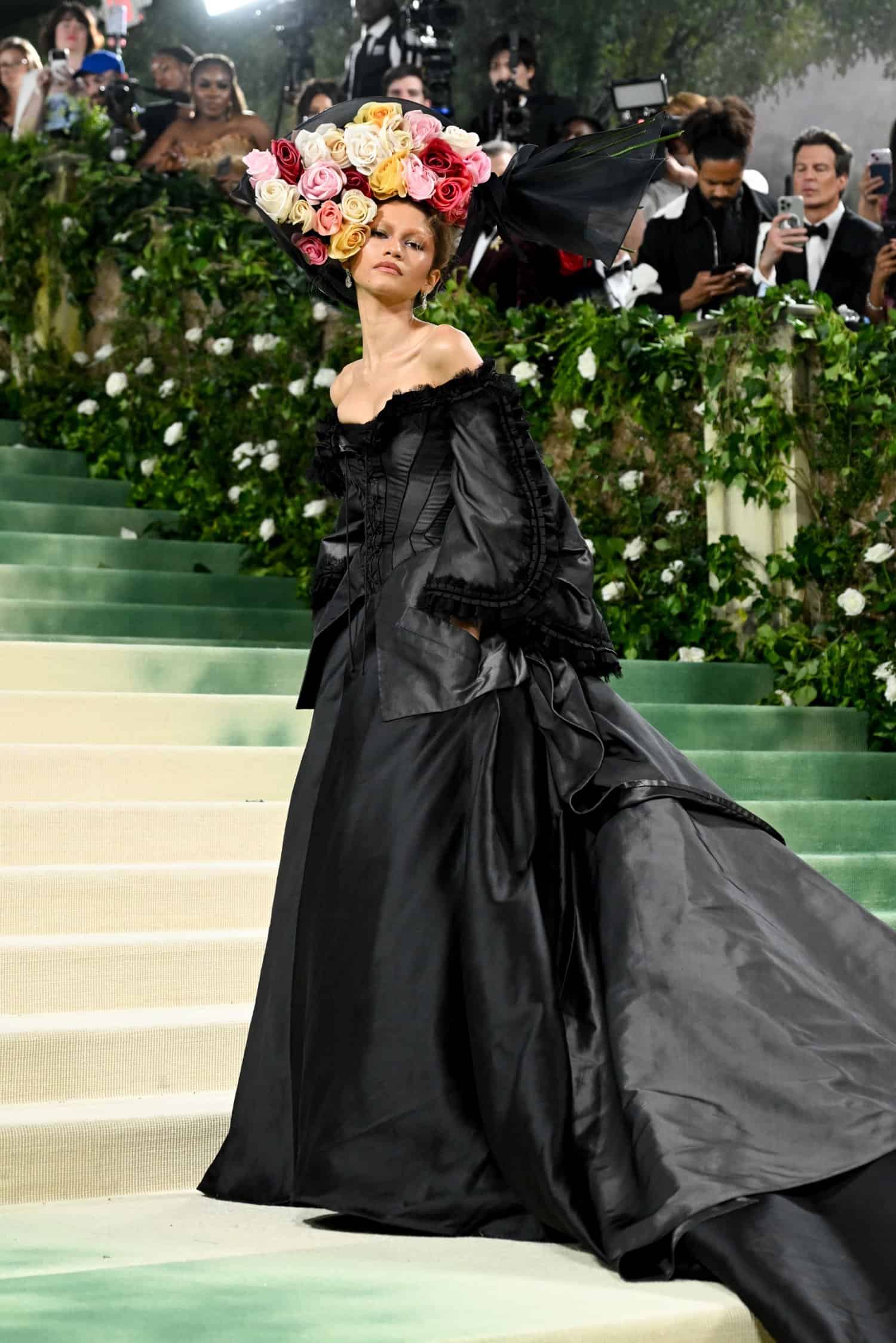 Met Gala, Met Gala 2024, Met Gala dress code, Zendaya, Givenchy, Louboutin, Christian Louboutin, Met Gala red carpet, red carpet, celebrity red carpet, fashion