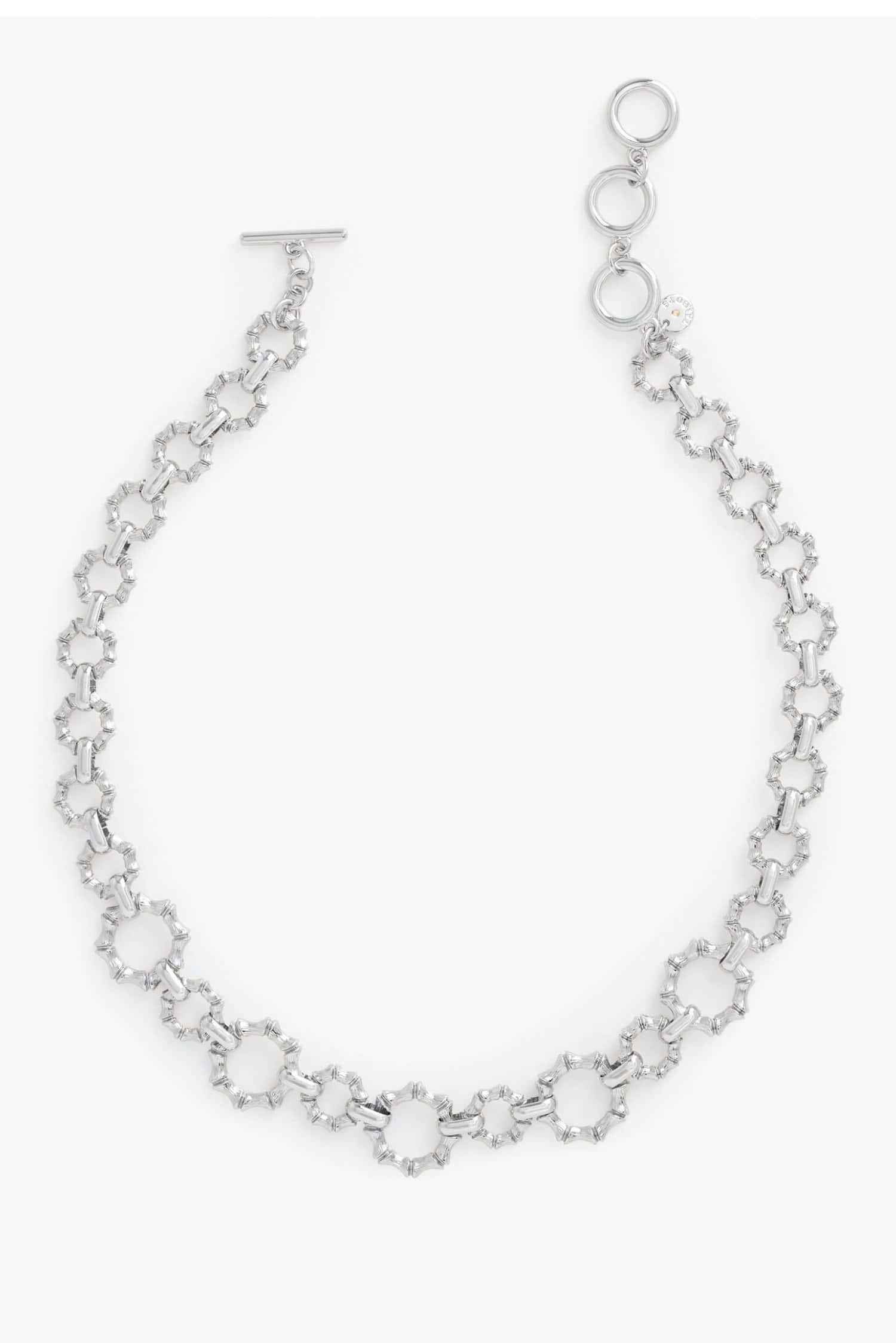 Talbots, Mother's Day, gifts, gift guide, necklace, jewelry, silver necklace, textured necklace, bamboo link necklace