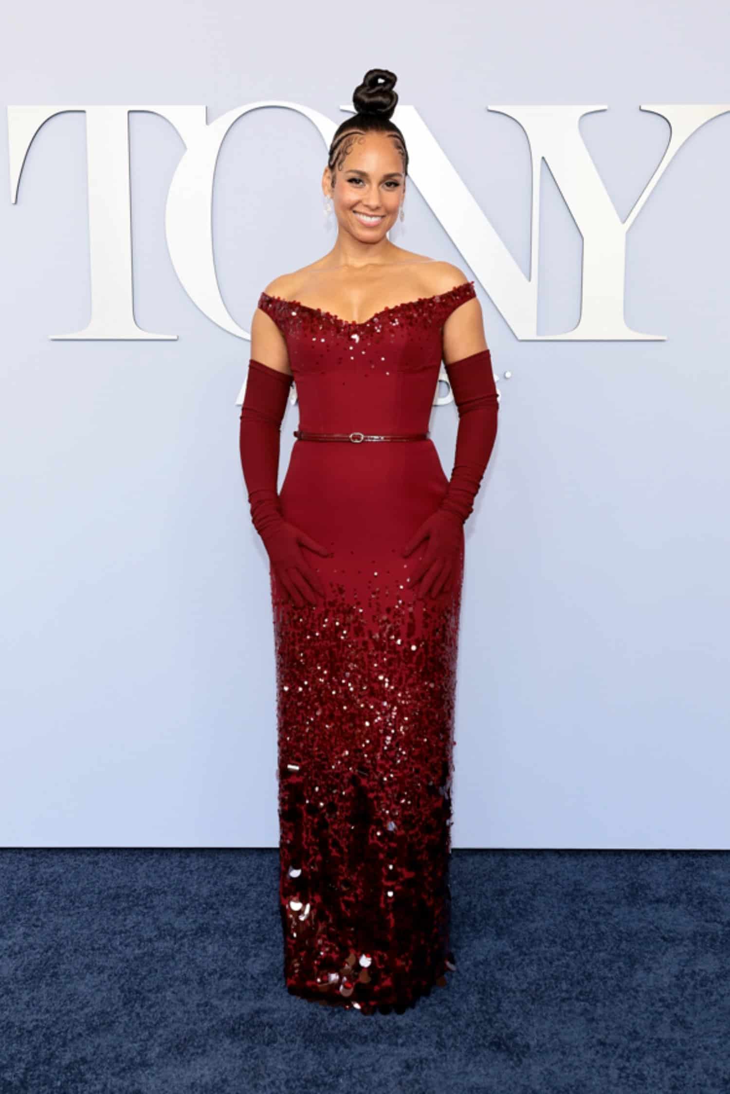 Alicia Keys, Gucci, Sabato De Sarno, Tony Awards, Tony Awards 2024, Tonys, Tonys 2024, red carpet, Tonys Red carpet, best dressed, celebrity red carpet, fashion, celebrity fashion, celebrity style, David H. Koch Theater, Lincoln Center