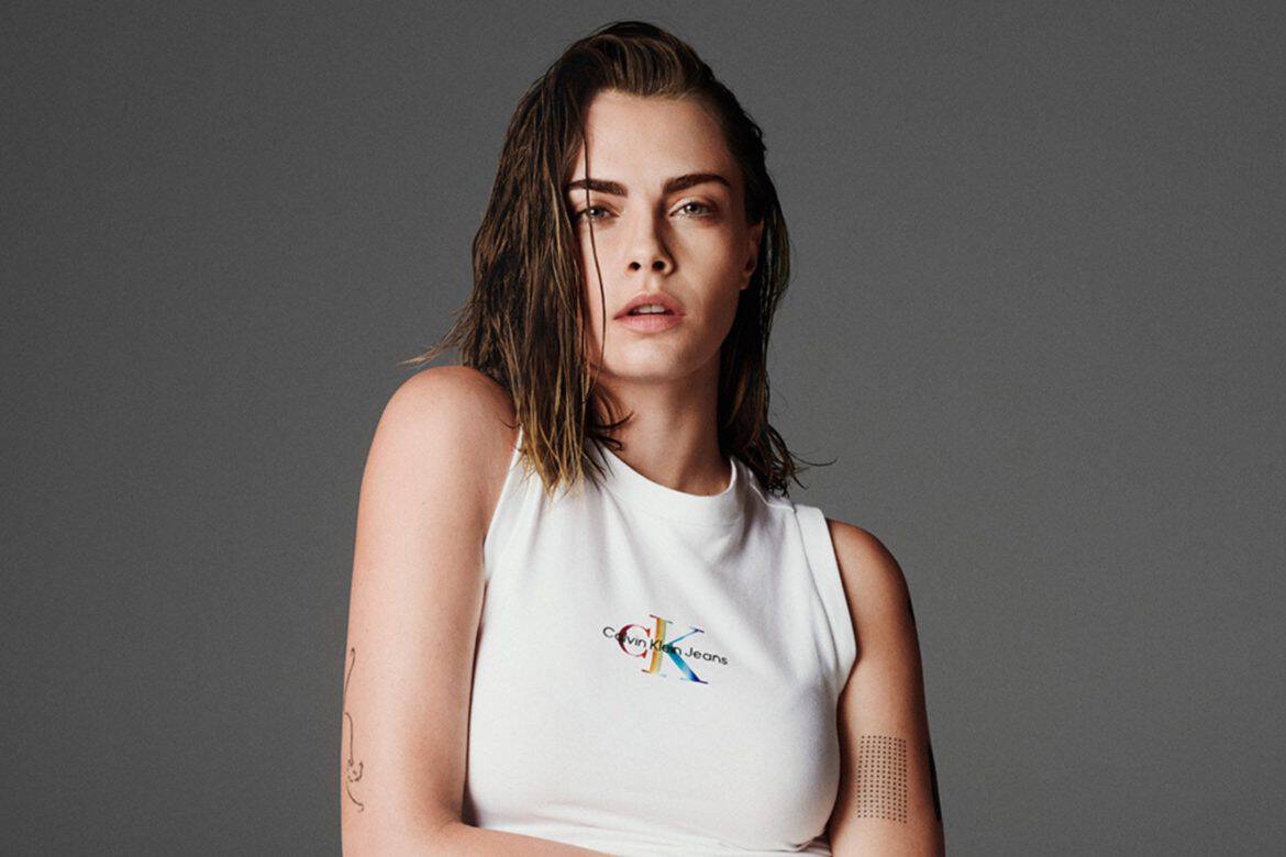 Cara Delevingne, Calvin Klein, campaigns, Pride Month, Pride, Pride collections, LGBT, LGBTQIA+