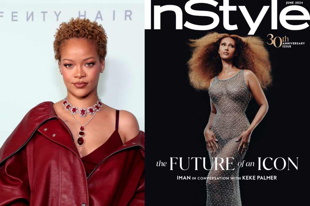 Rihanna, Fenty, Fenty Beauty, Fenty Hair, beauty, hair, haircare, launches, beauty products, InStyle, Iman, covers, magazines, fashion