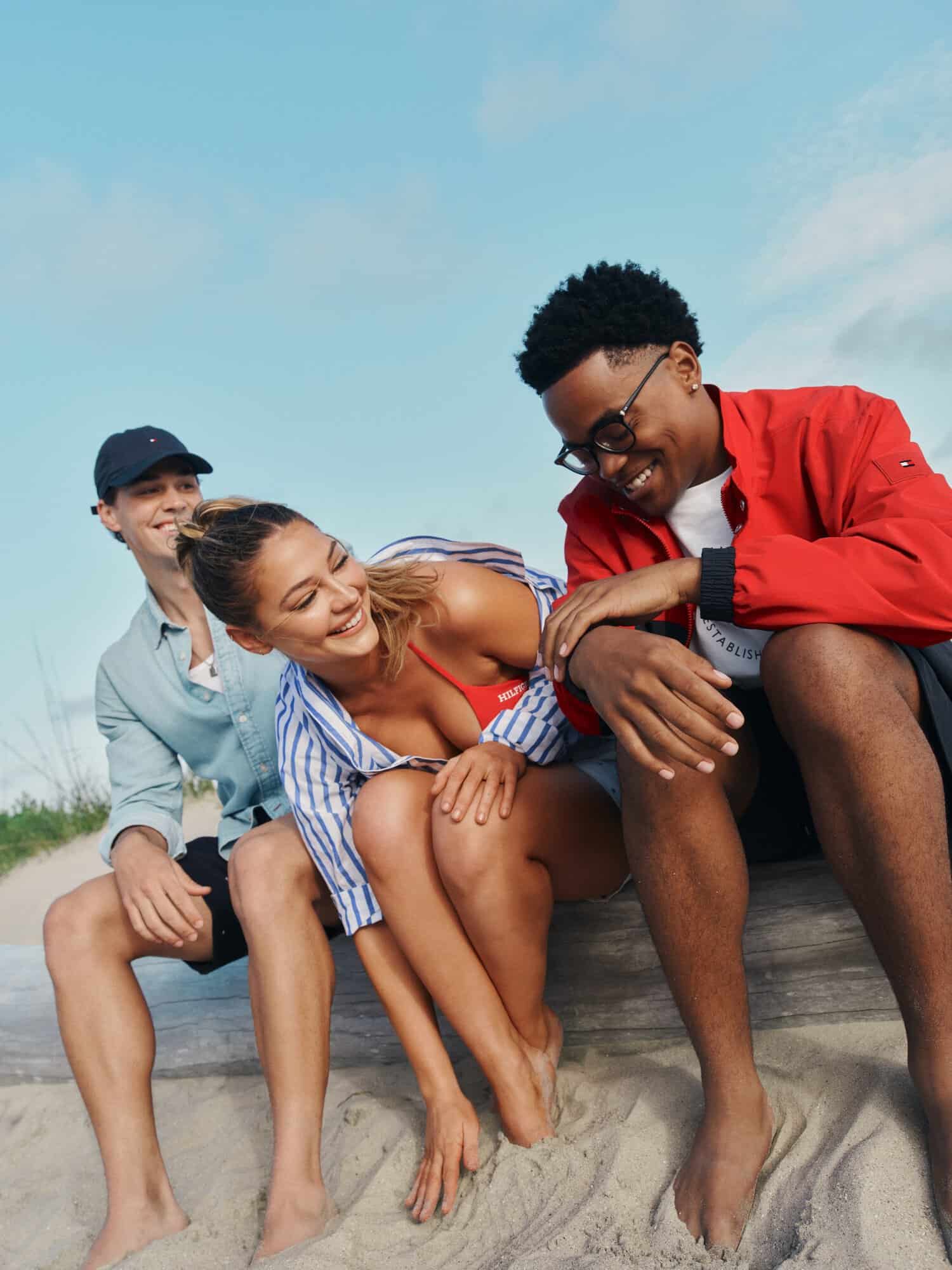 Tommy Hilfiger, campaigns, summer, summer 2024 campaigns, Noah Beck, Madelyn Cline, Michael Rainey Jr., Madison Bailey, fashion