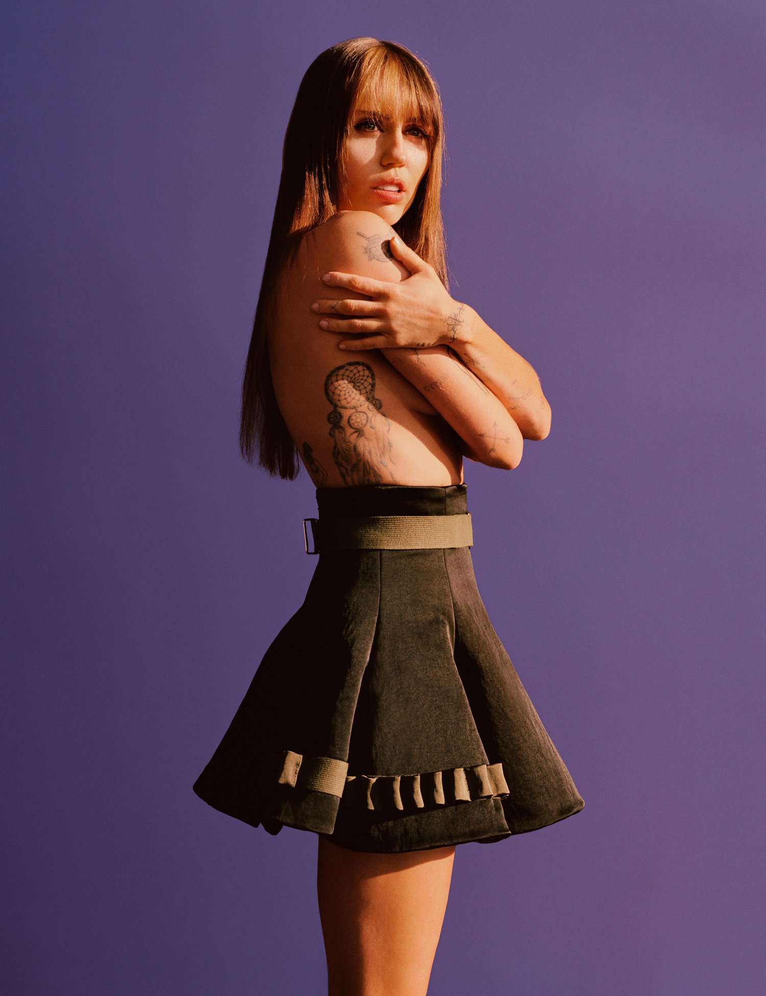 Miley Cyrus, W Magazine, magazines, covers, editorials, Sara Moonves